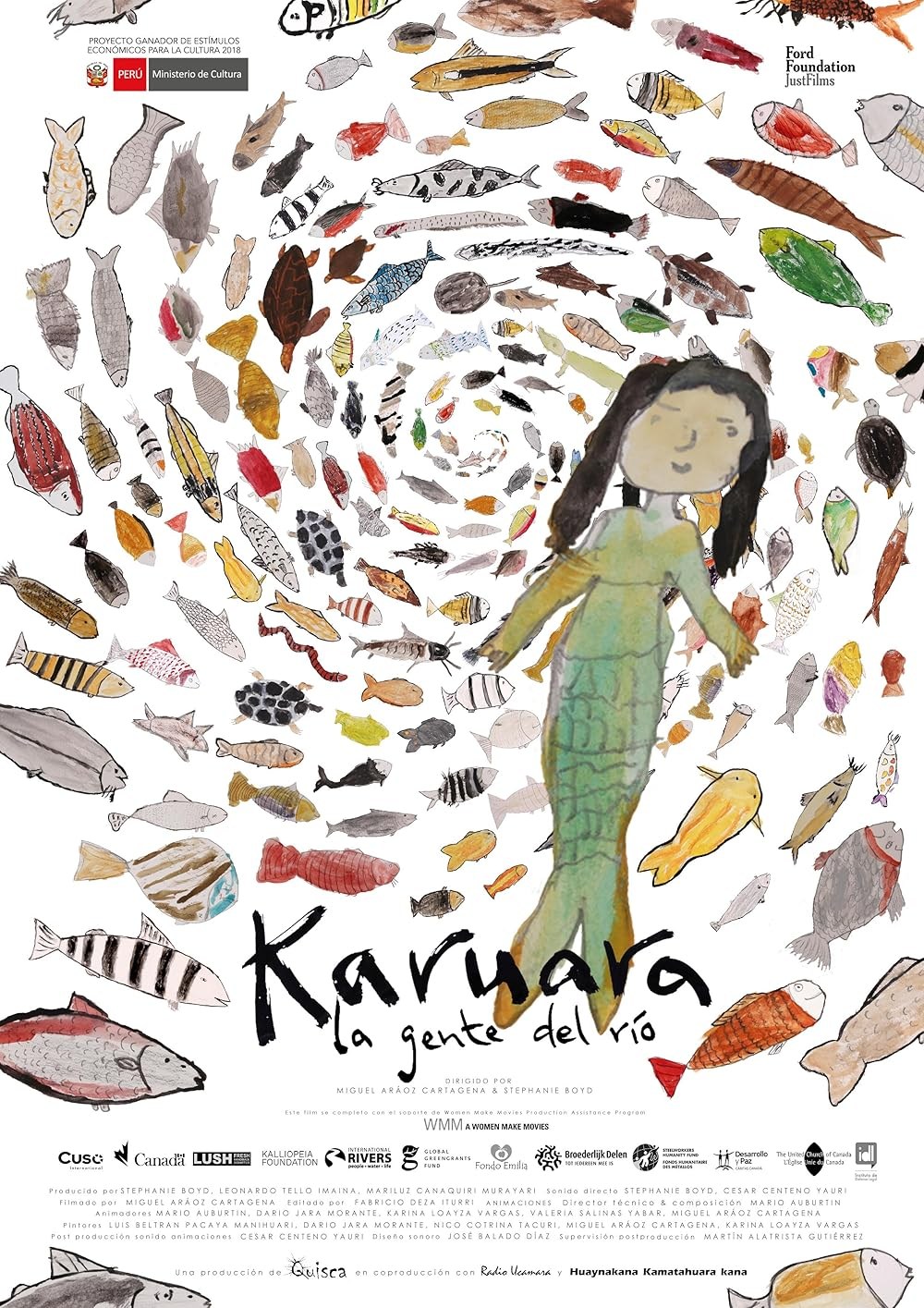 Poster de KARUARA, LA GENTE DEL RÍO