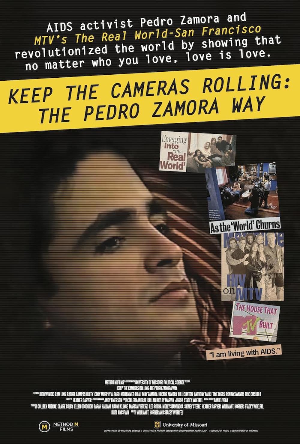Poster de KEEP THE CAMERAS ROLLING: THE PEDRO ZAMORA WAY