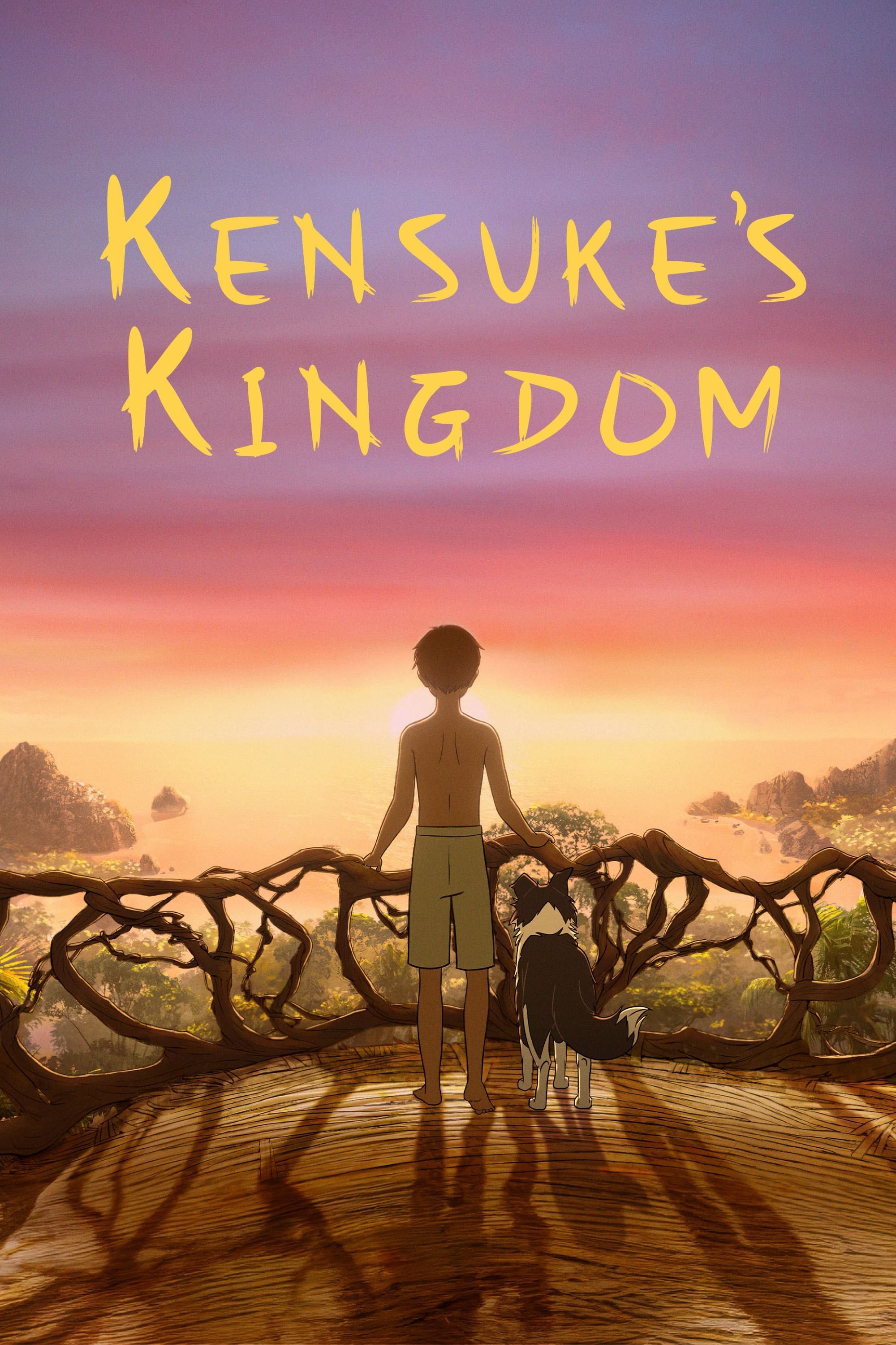 Poster de KENSUKE'S KINGDOM en inglés
