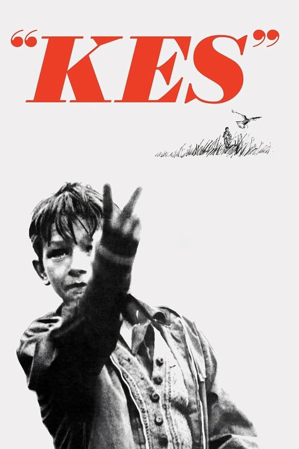 Poster de KES en inglés