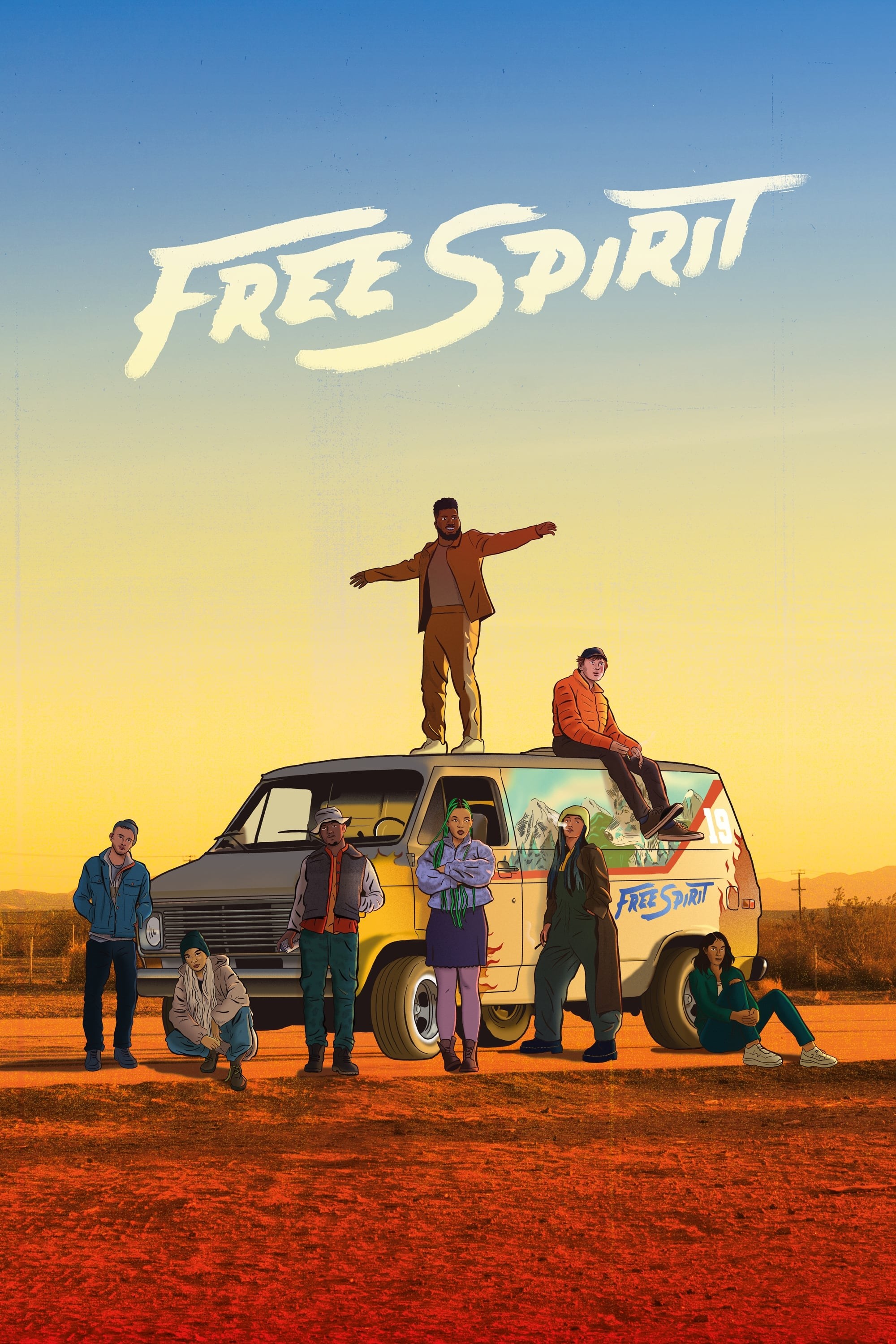 Poster de KHALID: FREE SPIRIT en inglés