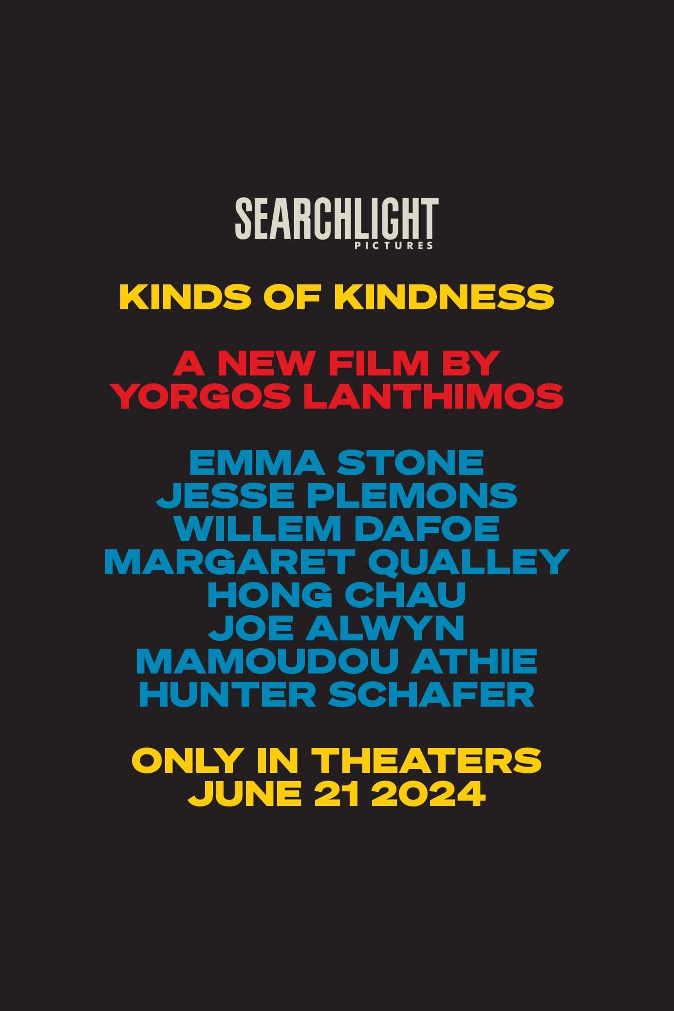Poster de KINDS OF KINDNESS
