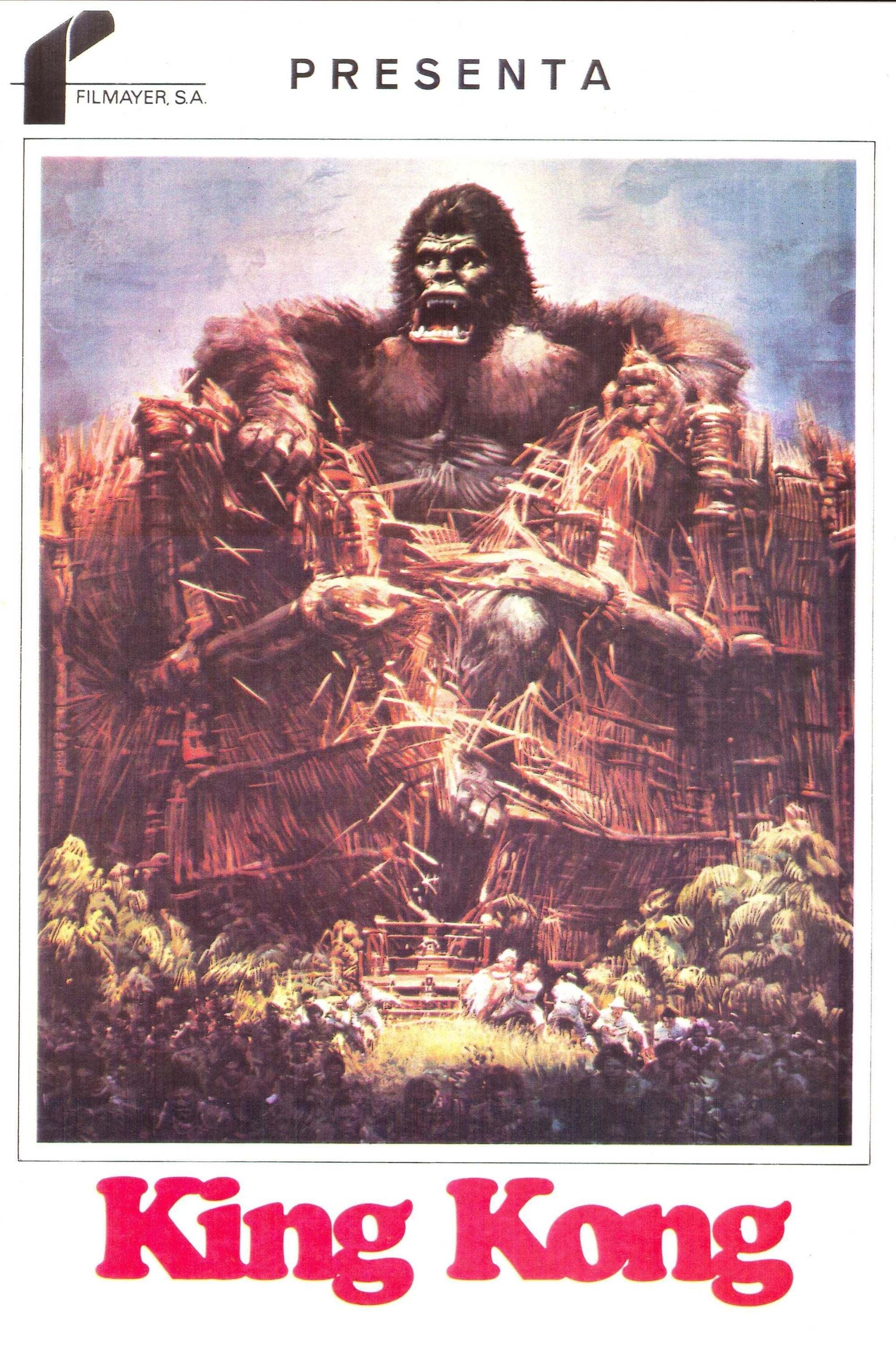 Poster de KING KONG en español