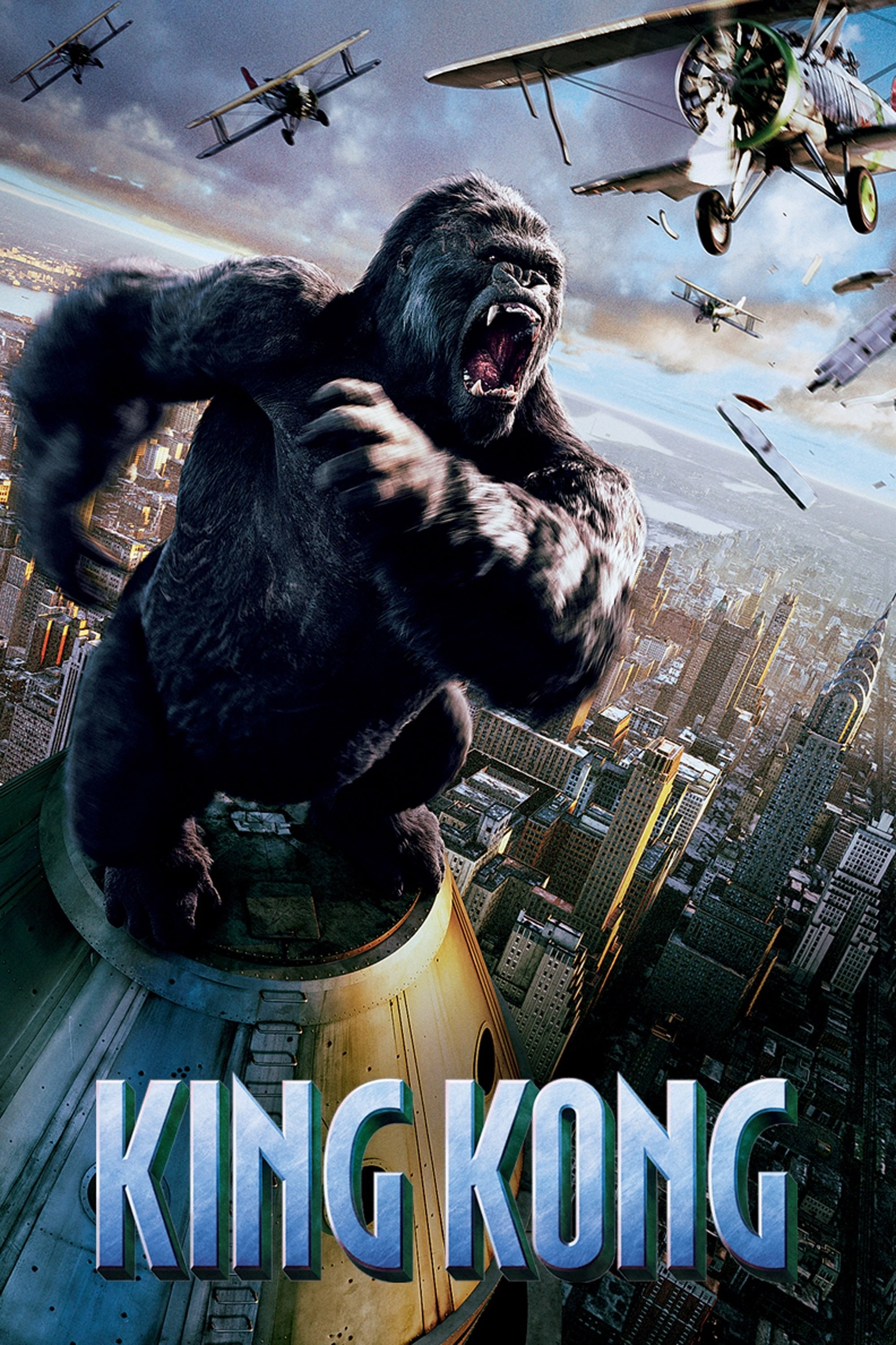 Poster de KING KONG en inglés