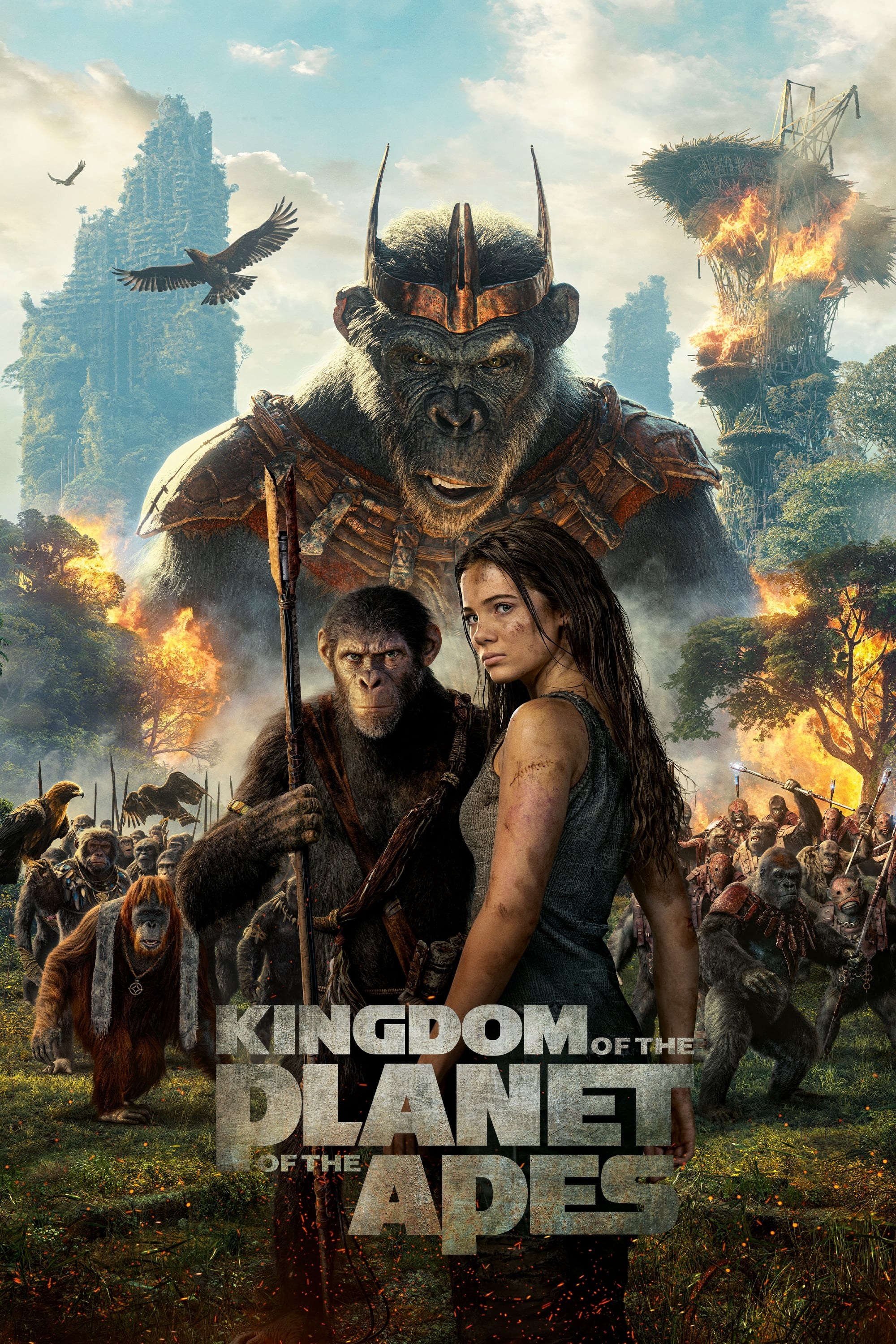 Poster de EL REINO DEL PLANETA DE LOS SIMIOS en inglés