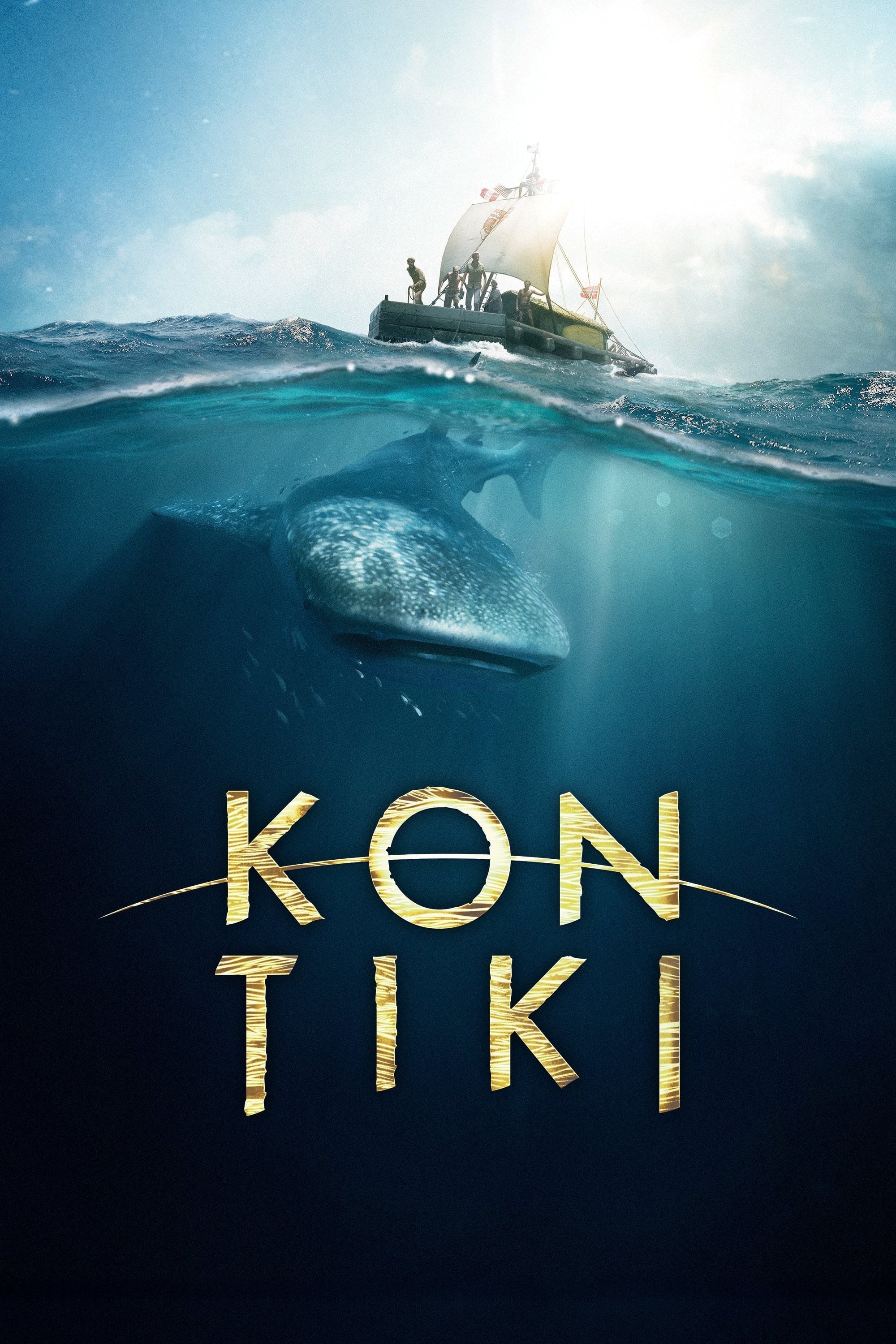 Poster de KON-TIKI en inglés