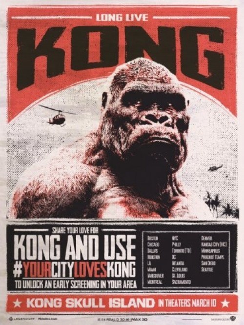 Poster de KONG: LA ISLA CALAVERA