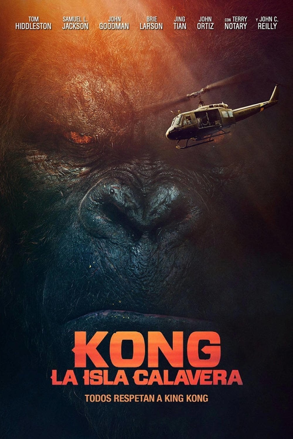 Poster de KONG: LA ISLA CALAVERA en español