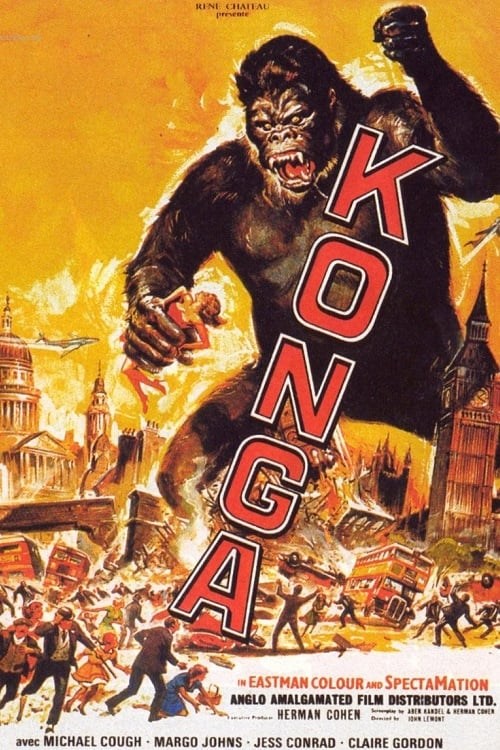 Poster de KONGA en inglés