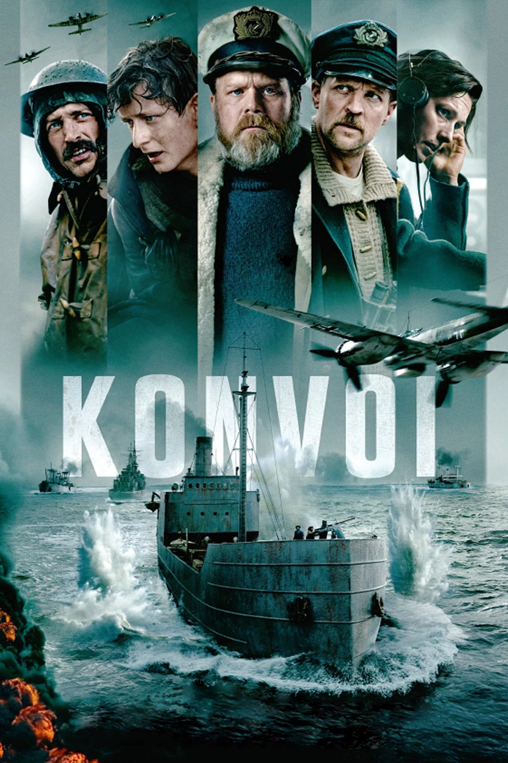 Poster de THE ARCTIC CONVOY en inglés