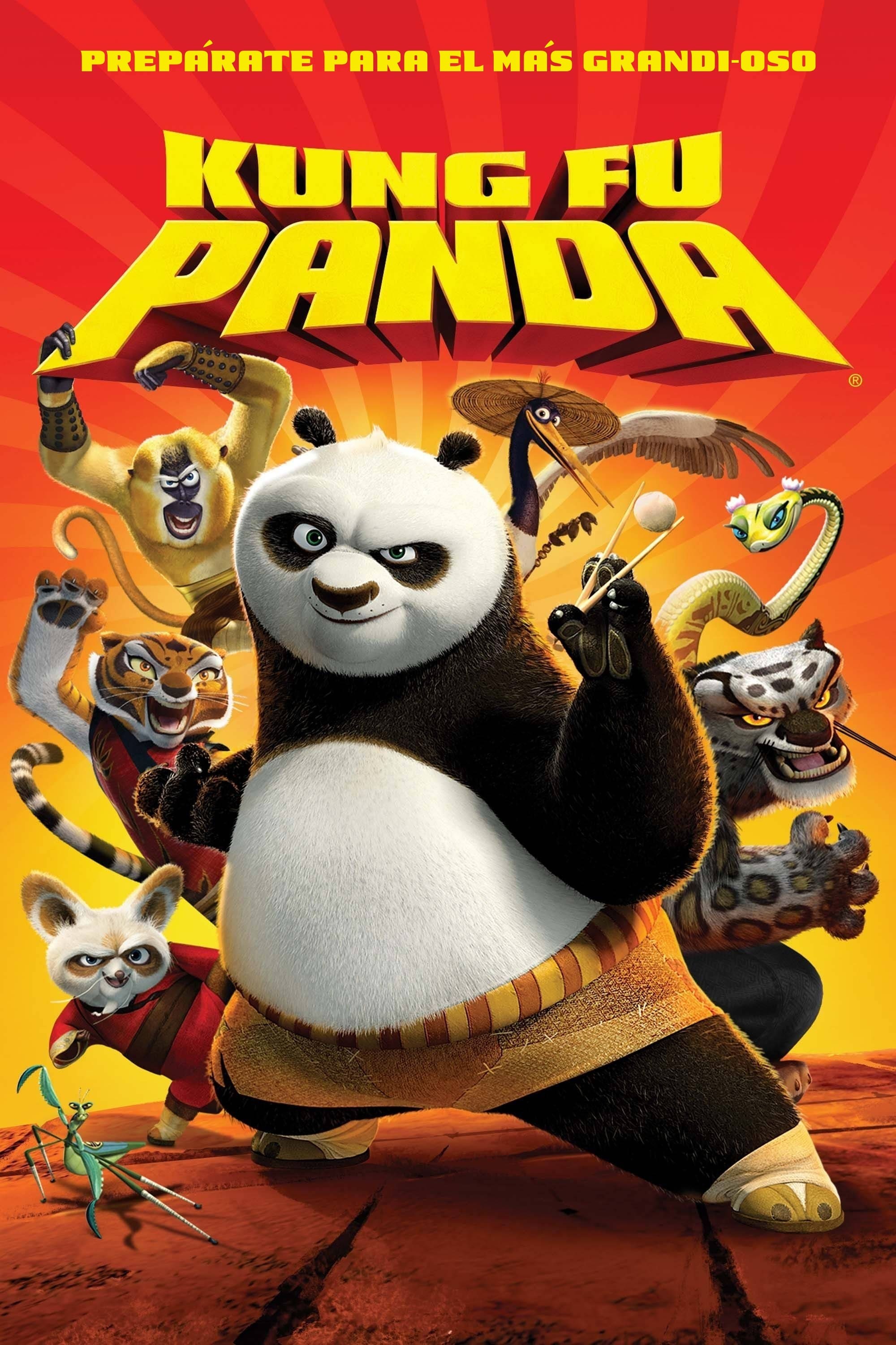 Poster de KUNG FU PANDA en español