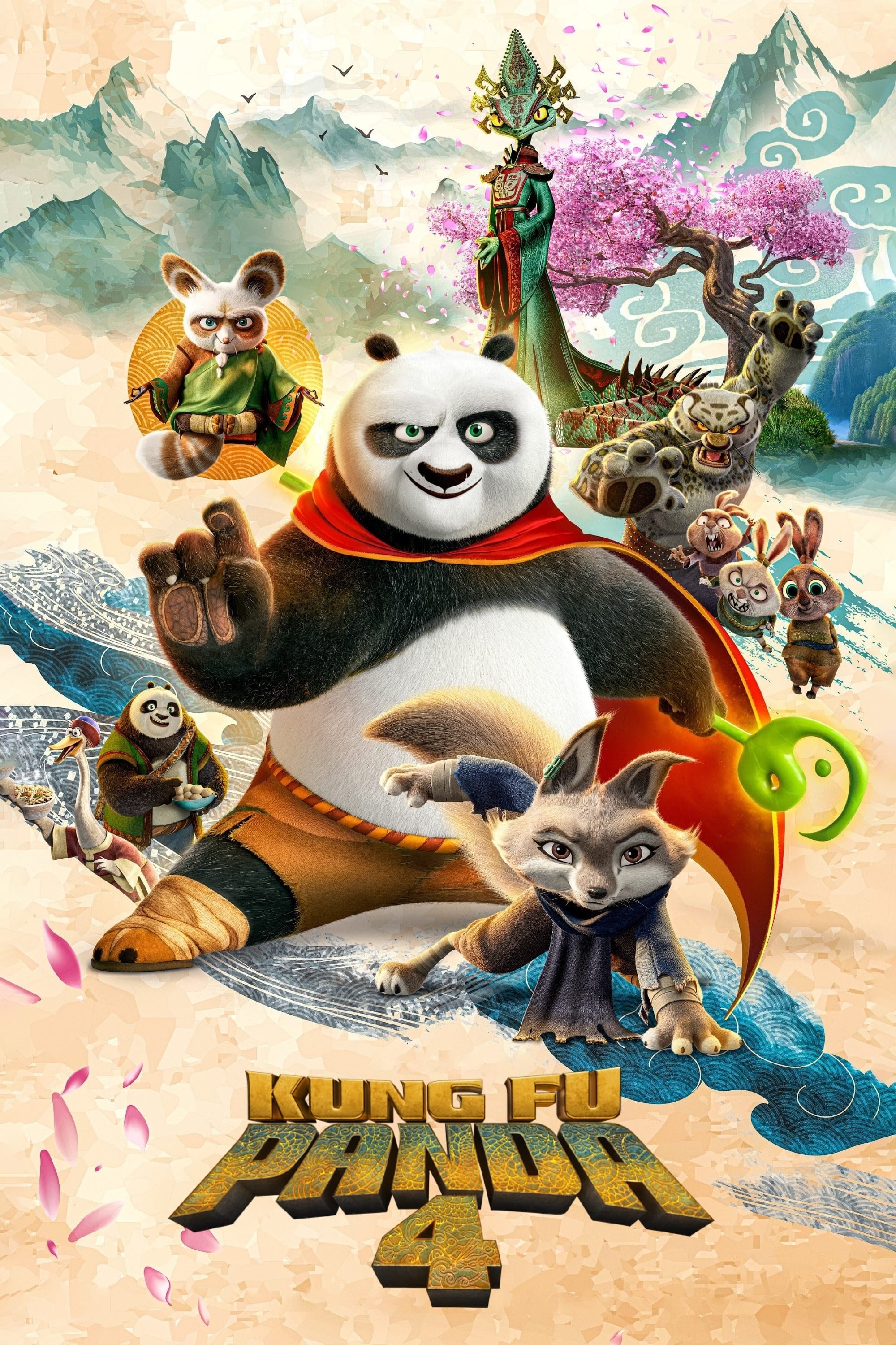 Poster de KUNG FU PANDA 4