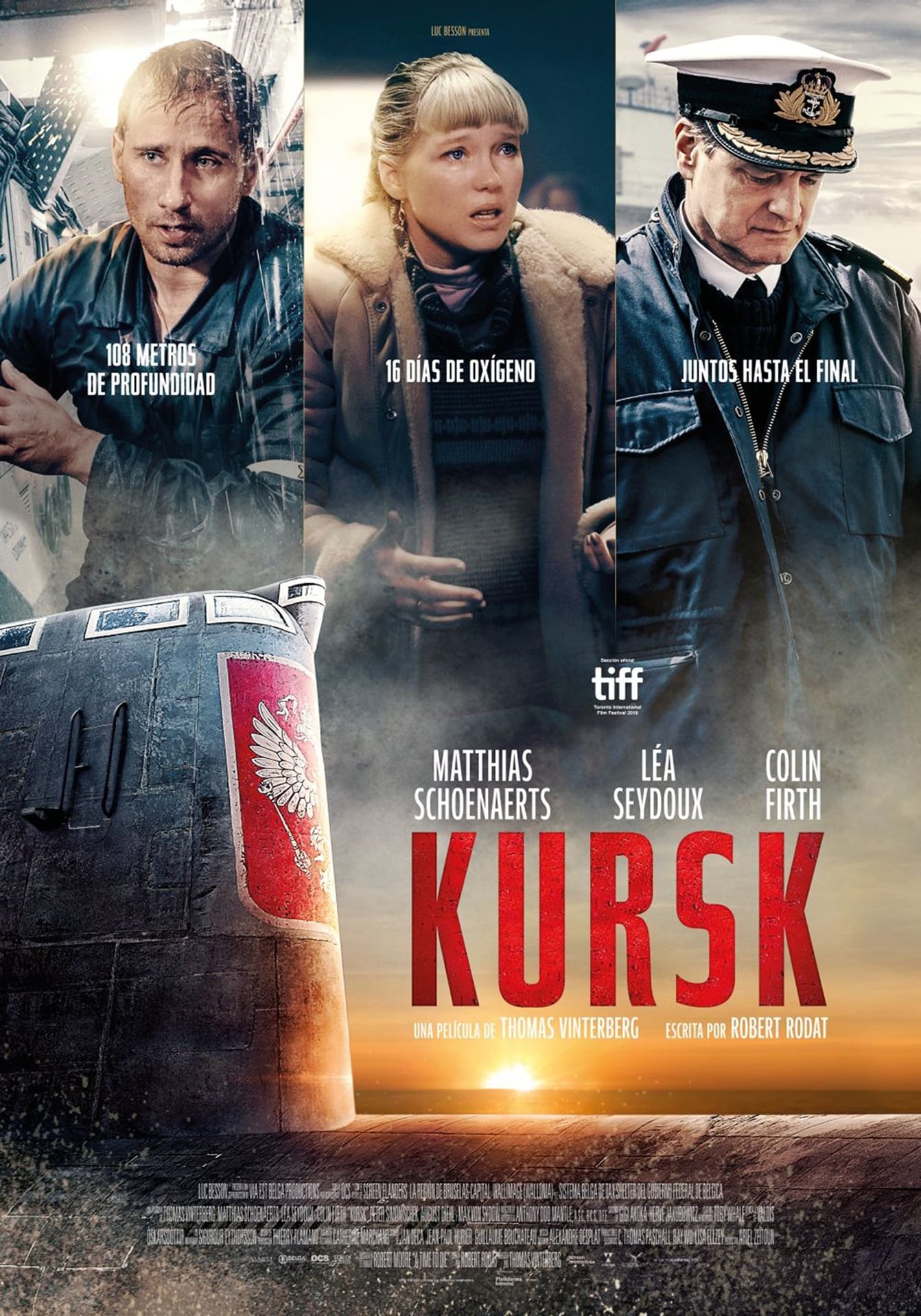 Poster de KURSK en español