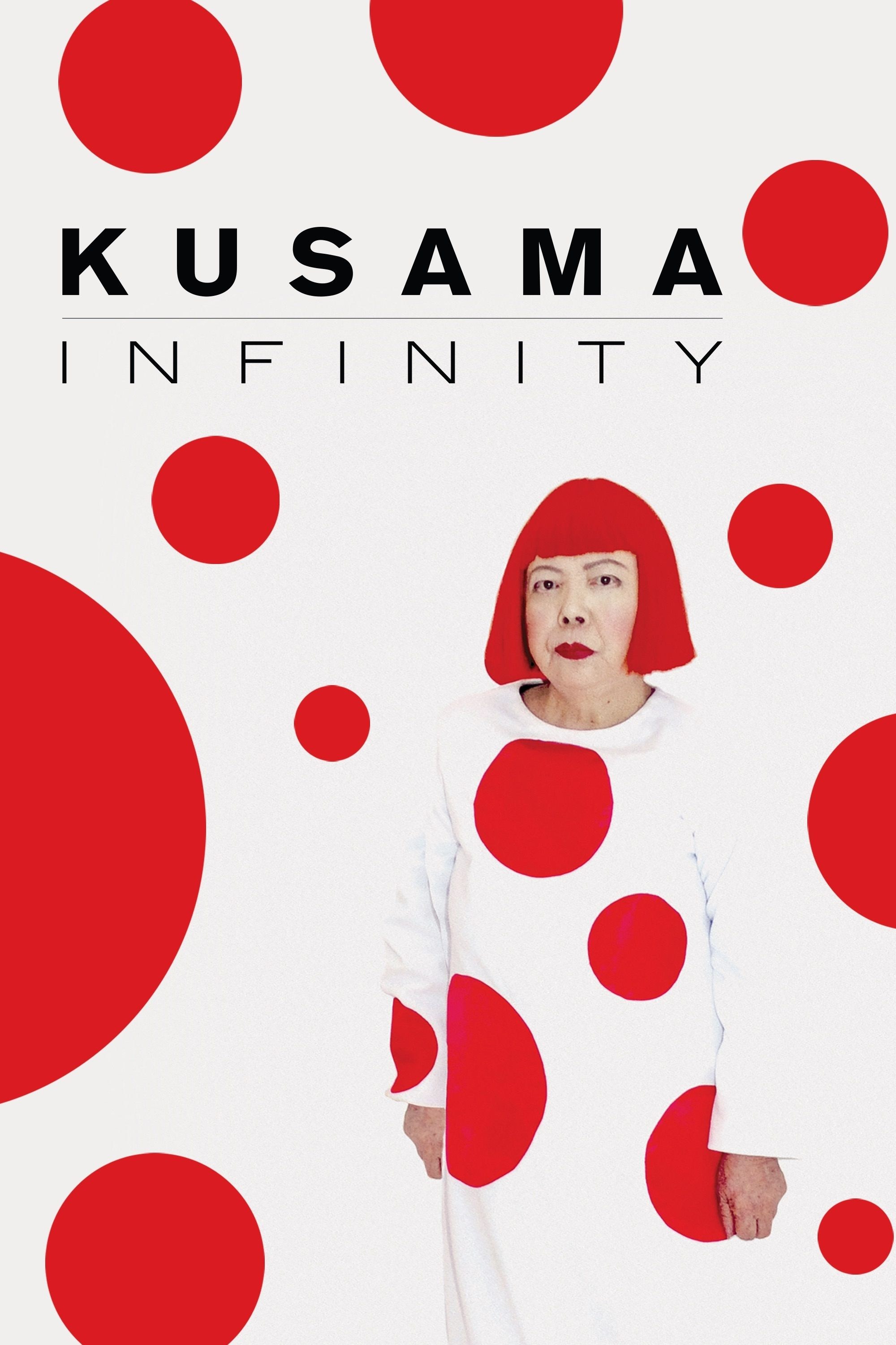 Poster de KUSAMA. INFINITO en inglés