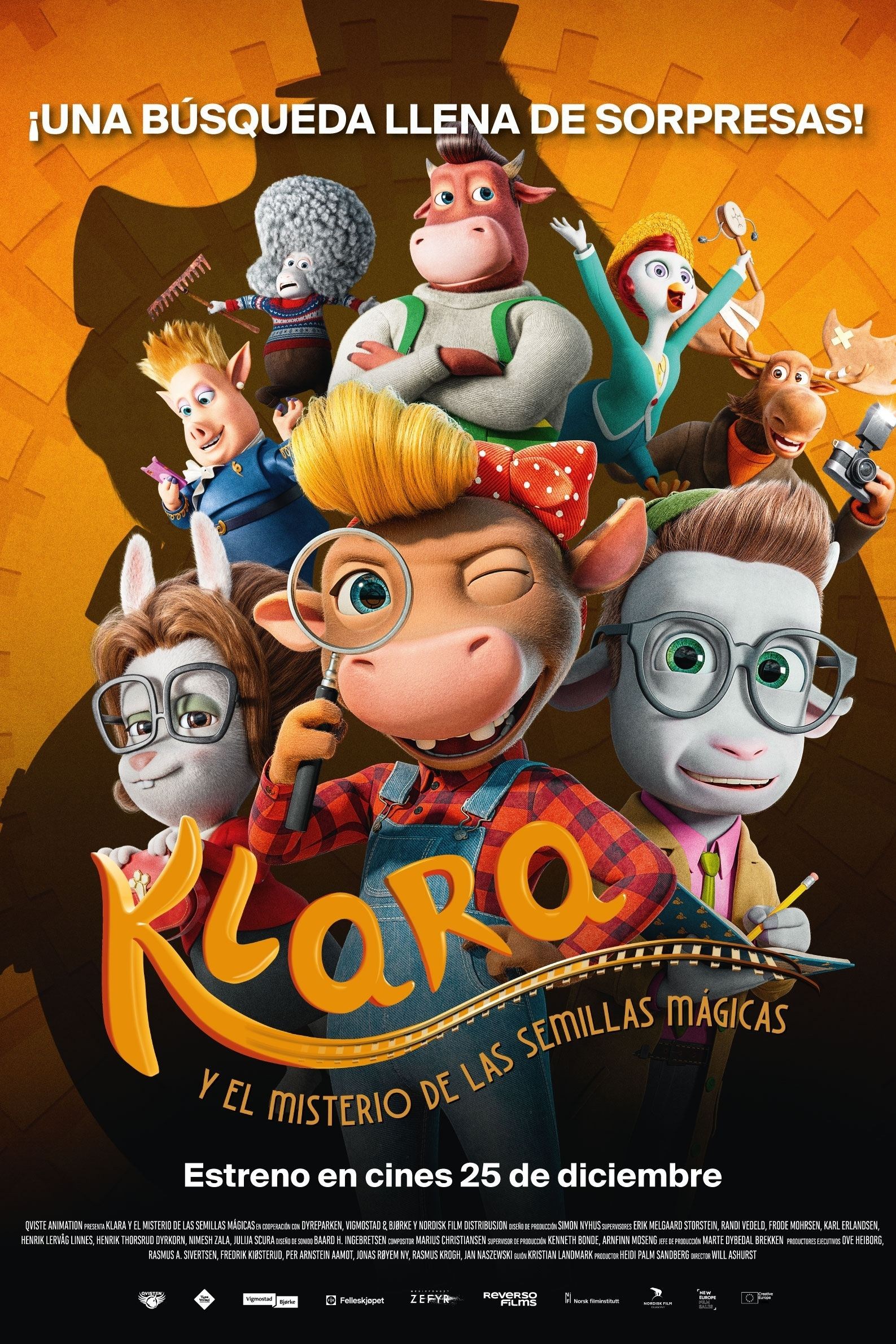 Poster de KLARA Y EL MISTERIO EN EL TREN DEL GANADO