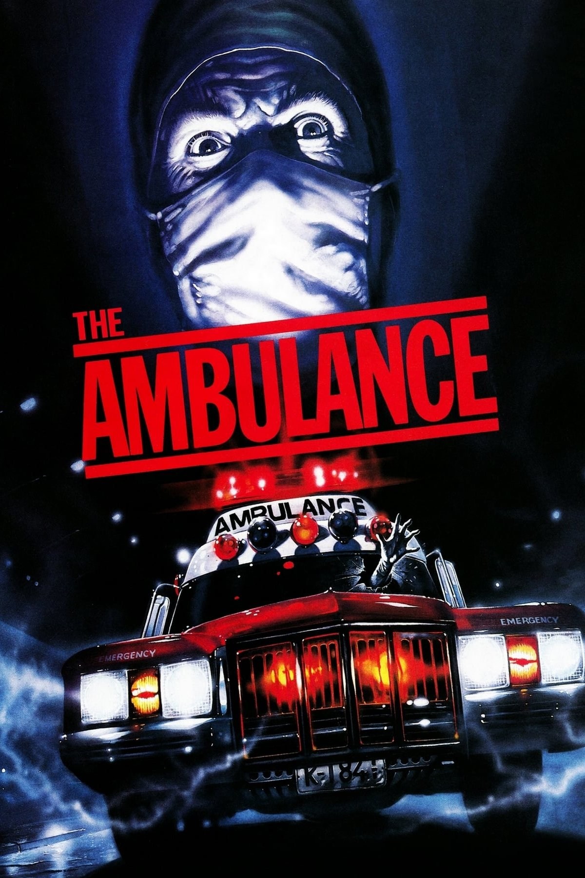 Poster de LA AMBULANCIA en inglés