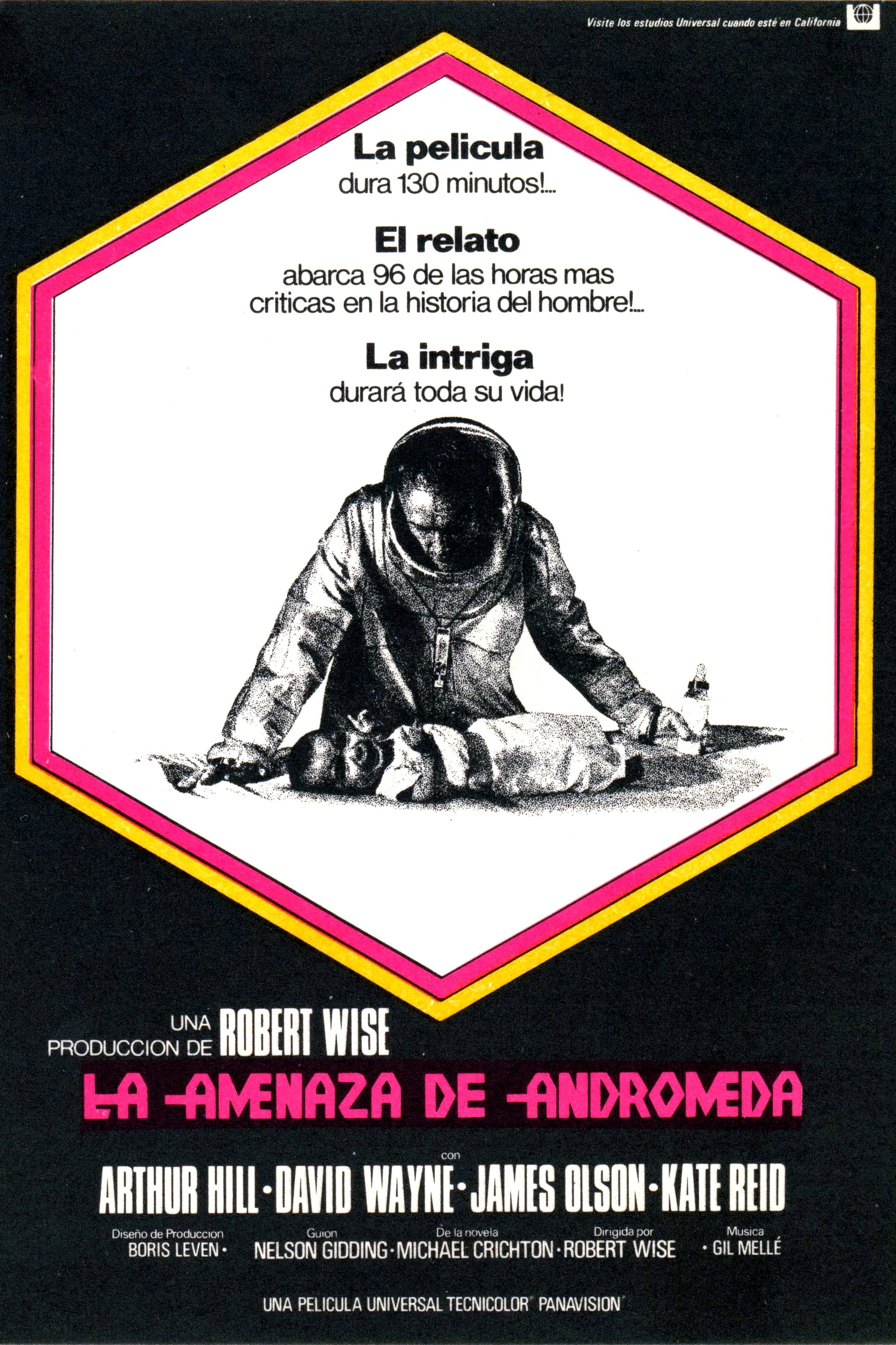 Poster de LA AMENAZA DE ANDRÓMEDA en español