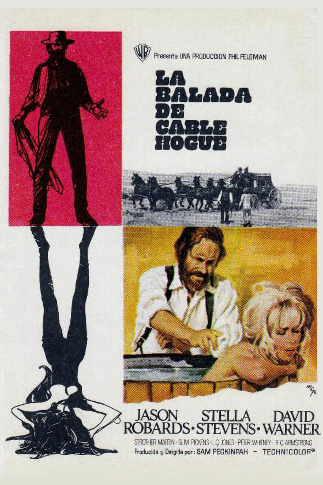 Poster de LA BALADA DE CABLE HOGUE en español