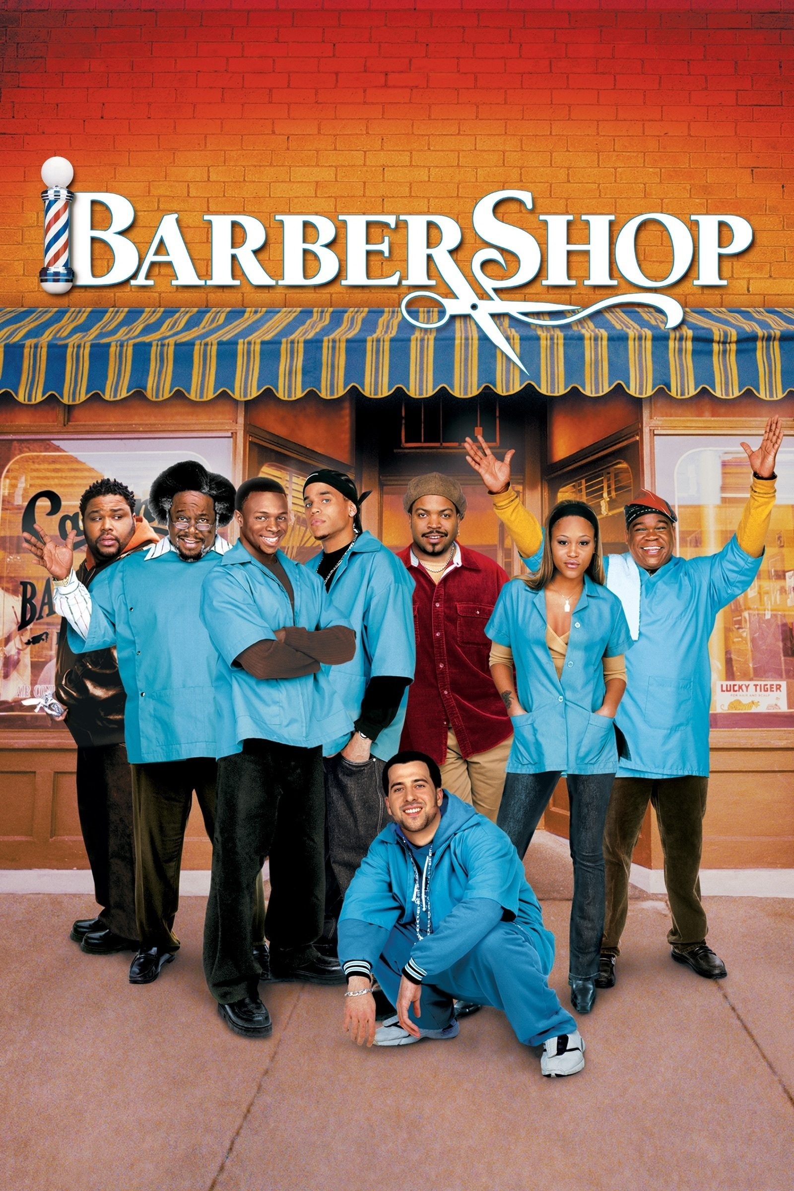 Poster de LA BARBERÍA en inglés