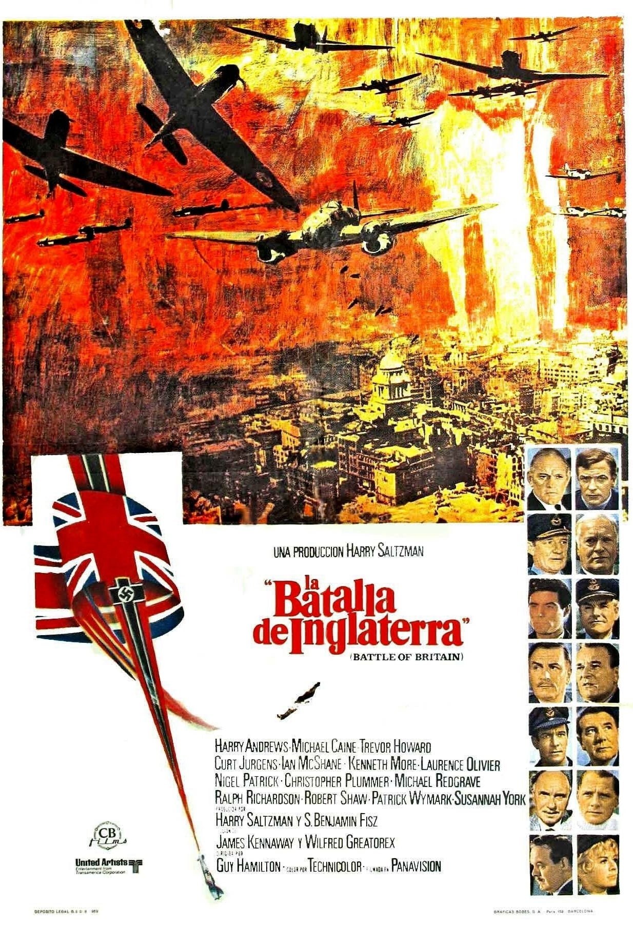 Poster de LA BATALLA DE INGLATERRA en español