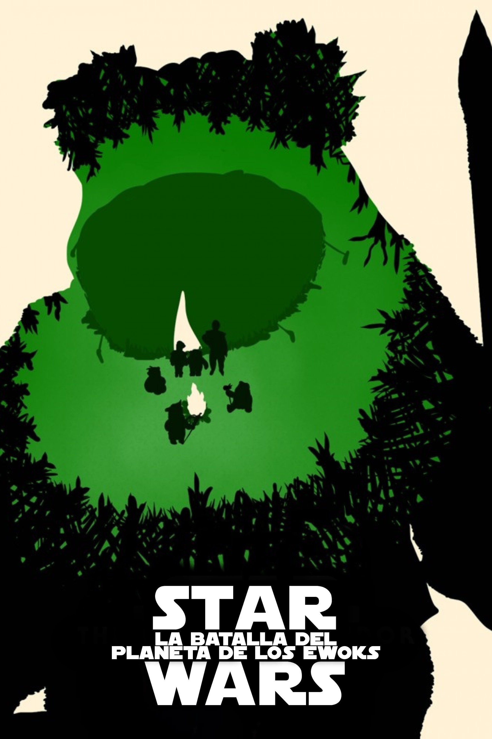 Poster de LA BATALLA DEL PLANETA DE LOS EWOKS en español