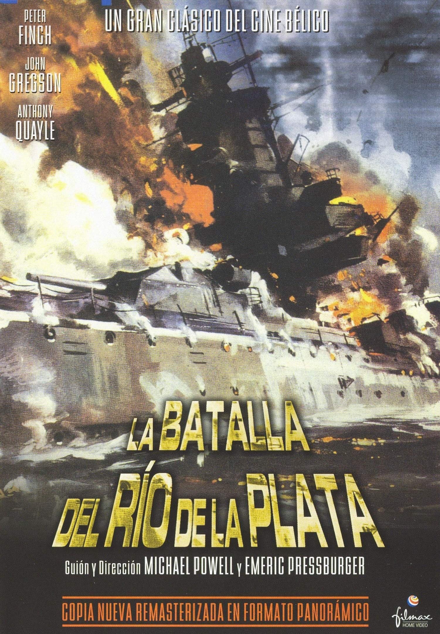 Poster de LA BATALLA DEL RÍO DE LA PLATA en español