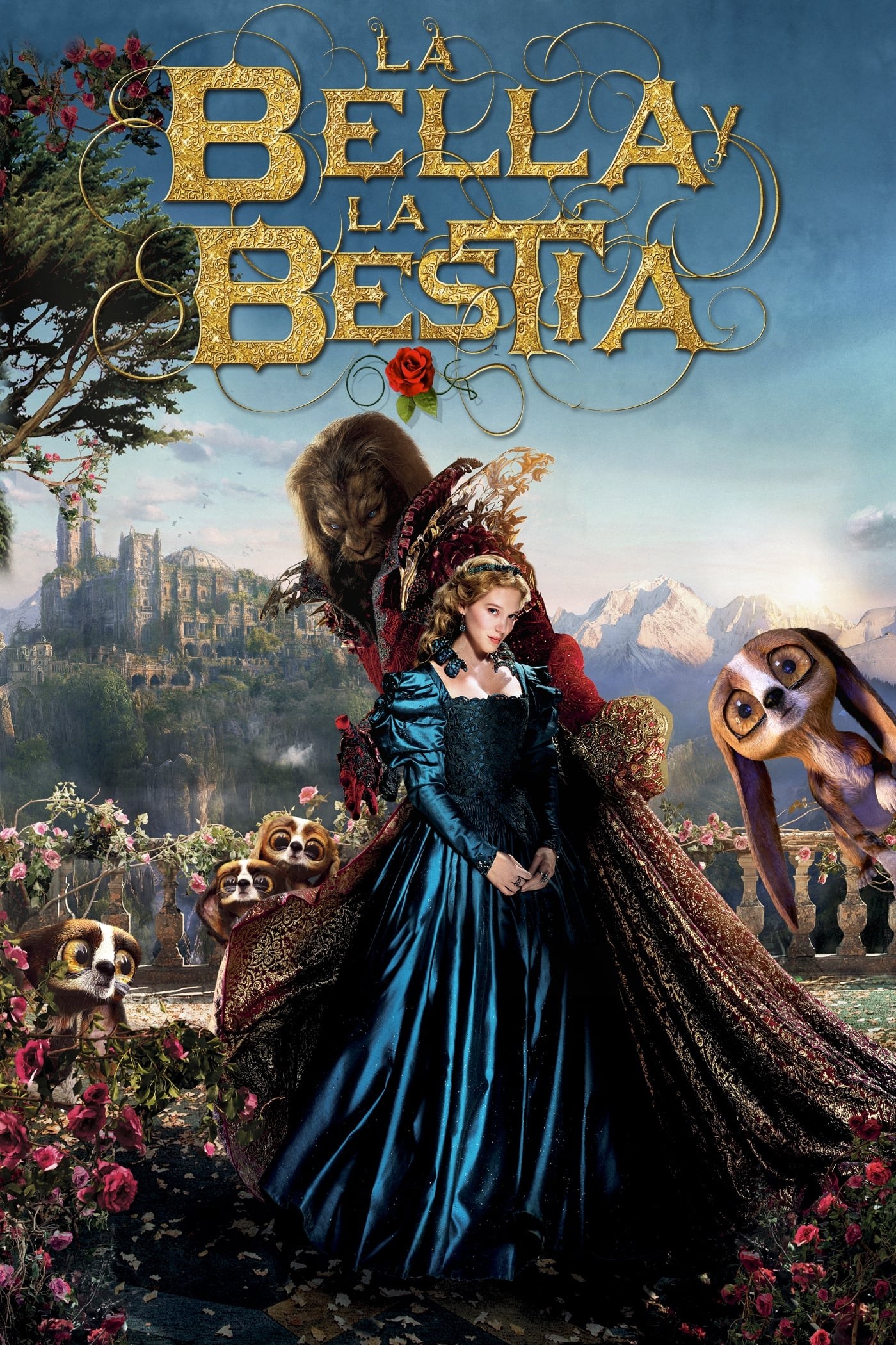 Poster de LA BELLA Y LA BESTIA en español