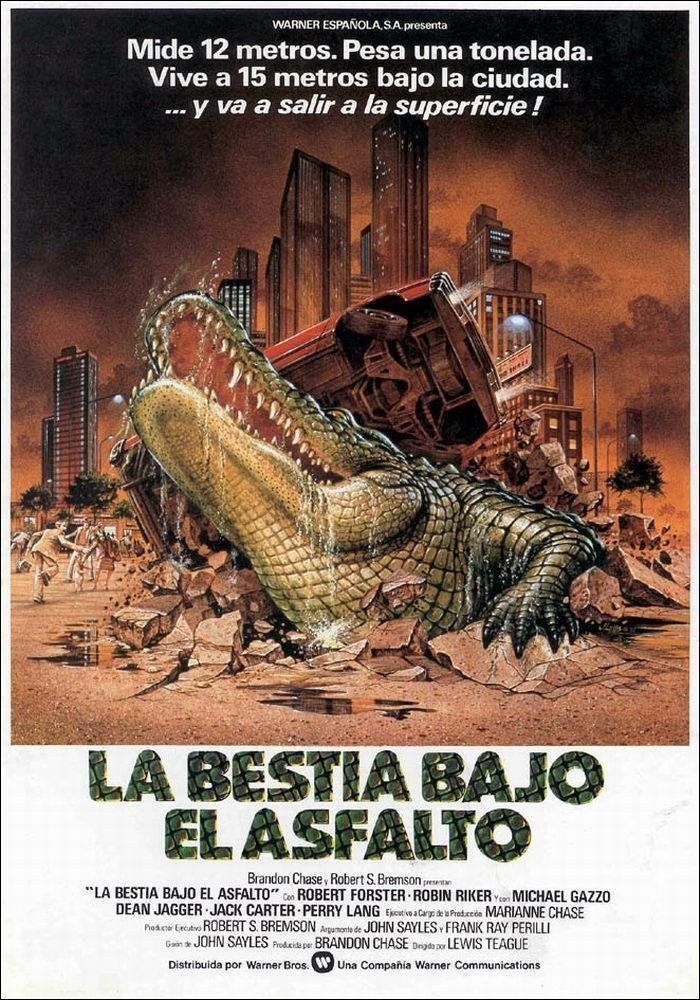 Poster de LA BESTIA BAJO EL ASFALTO en español
