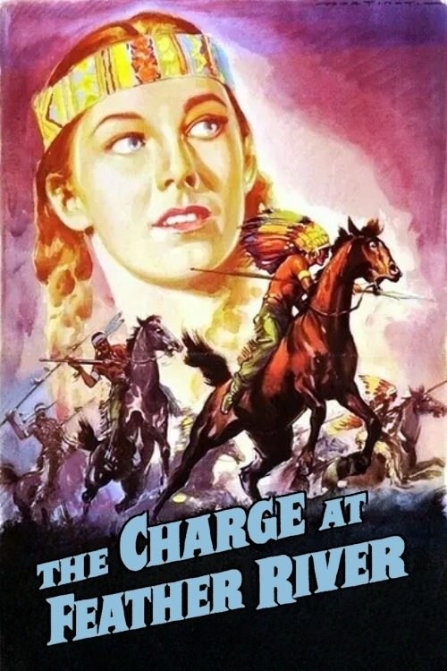 Poster de LA CARGA DE LOS JINETES INDIOS en inglés