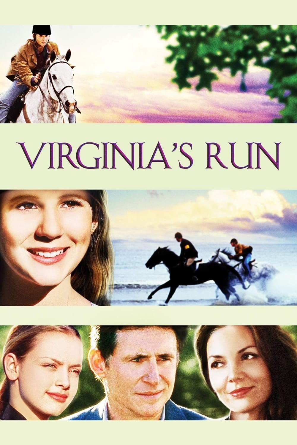 Poster de LA CARRERA DE VIRGINIA en inglés
