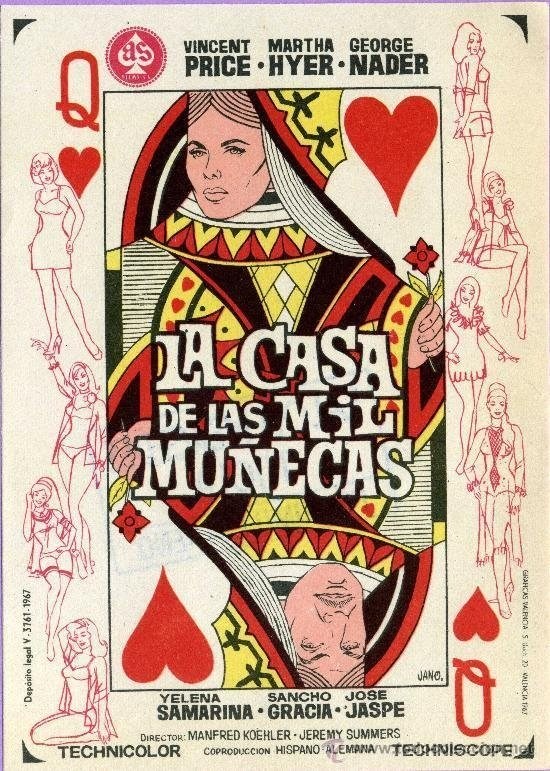 Poster de LA CASA DE LAS MIL MUÑECAS en español