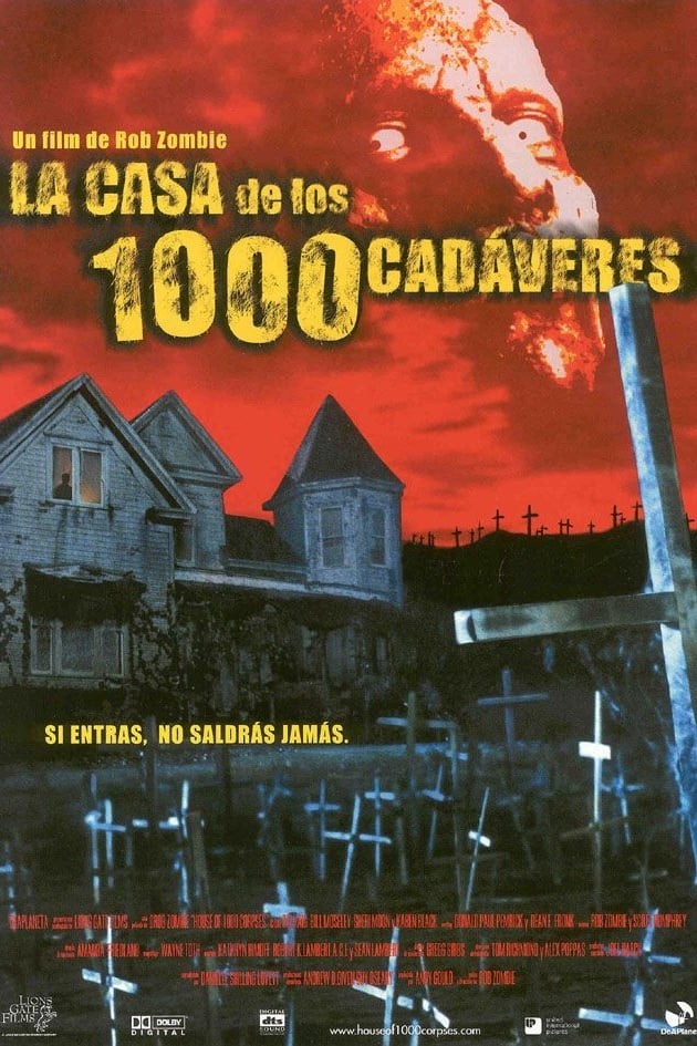 Poster de LA CASA DE LOS 1000 CADÁVERES en español