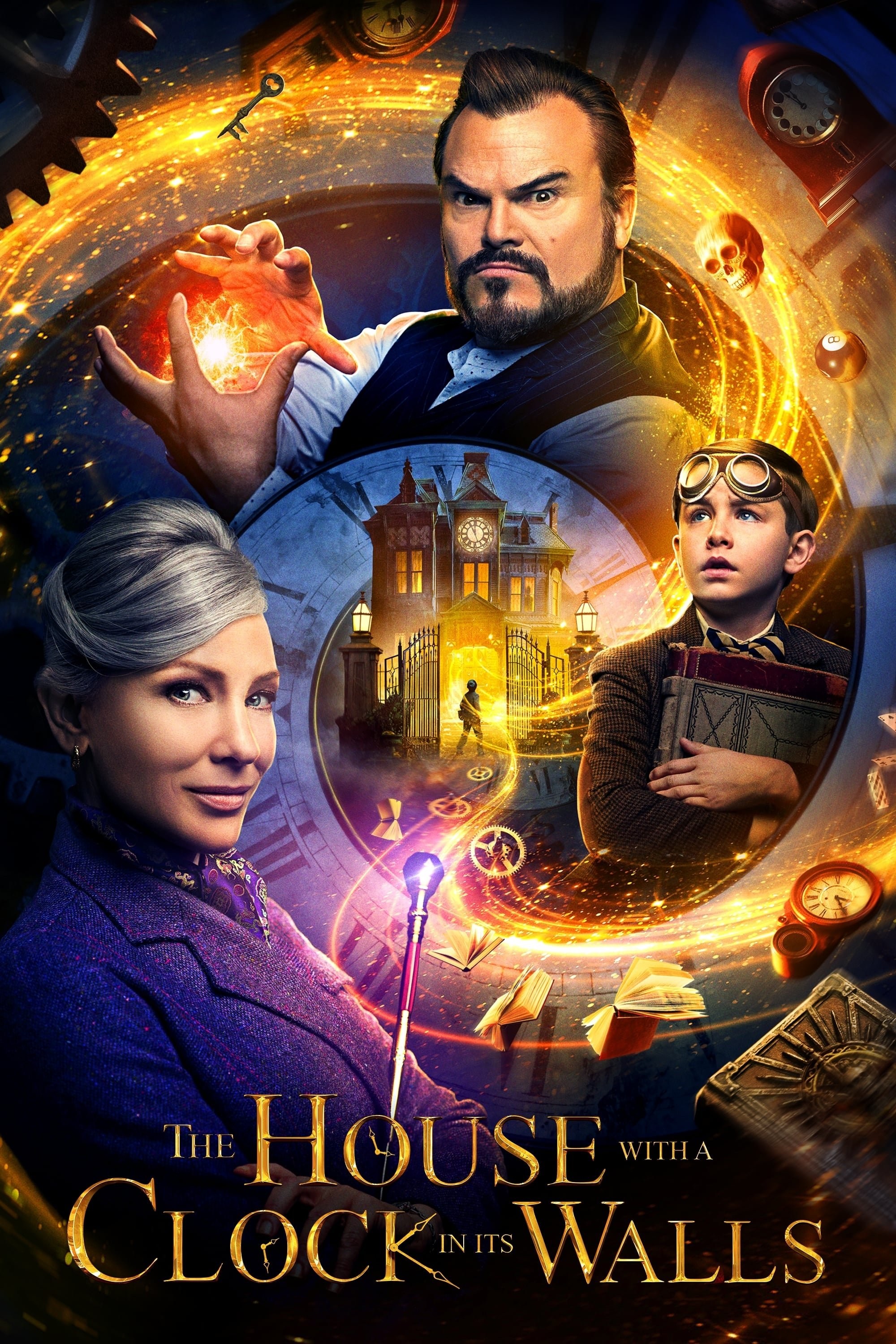 Poster de LA CASA DEL RELOJ EN LA PARED en inglés