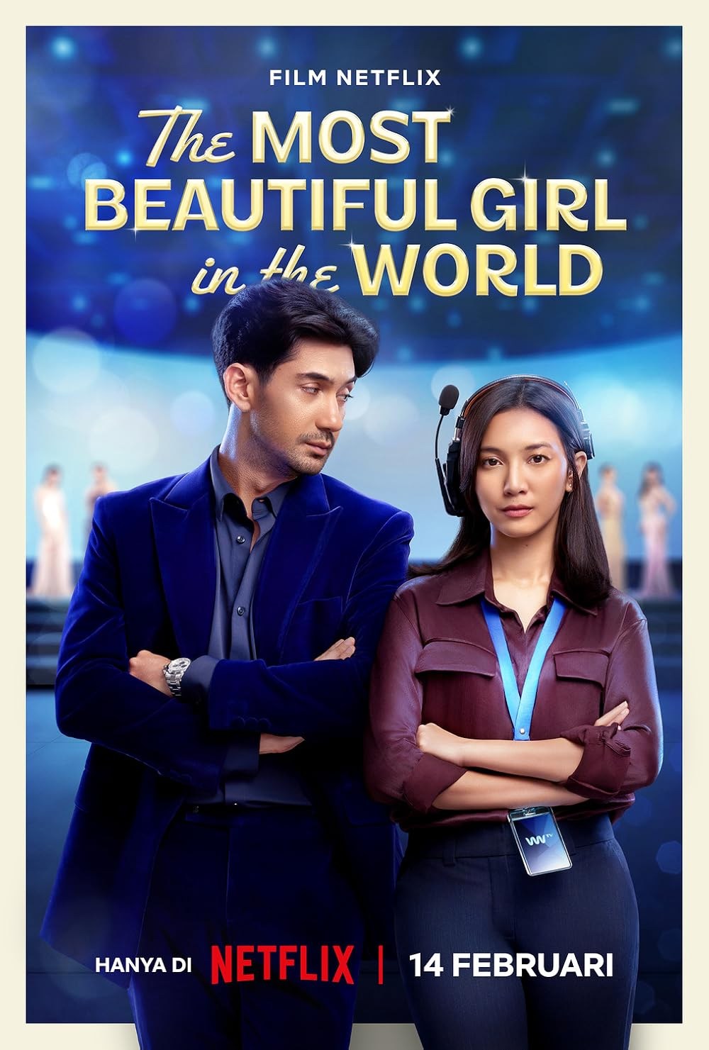 Poster de LA CHICA MÁS HERMOSA DEL MUNDO