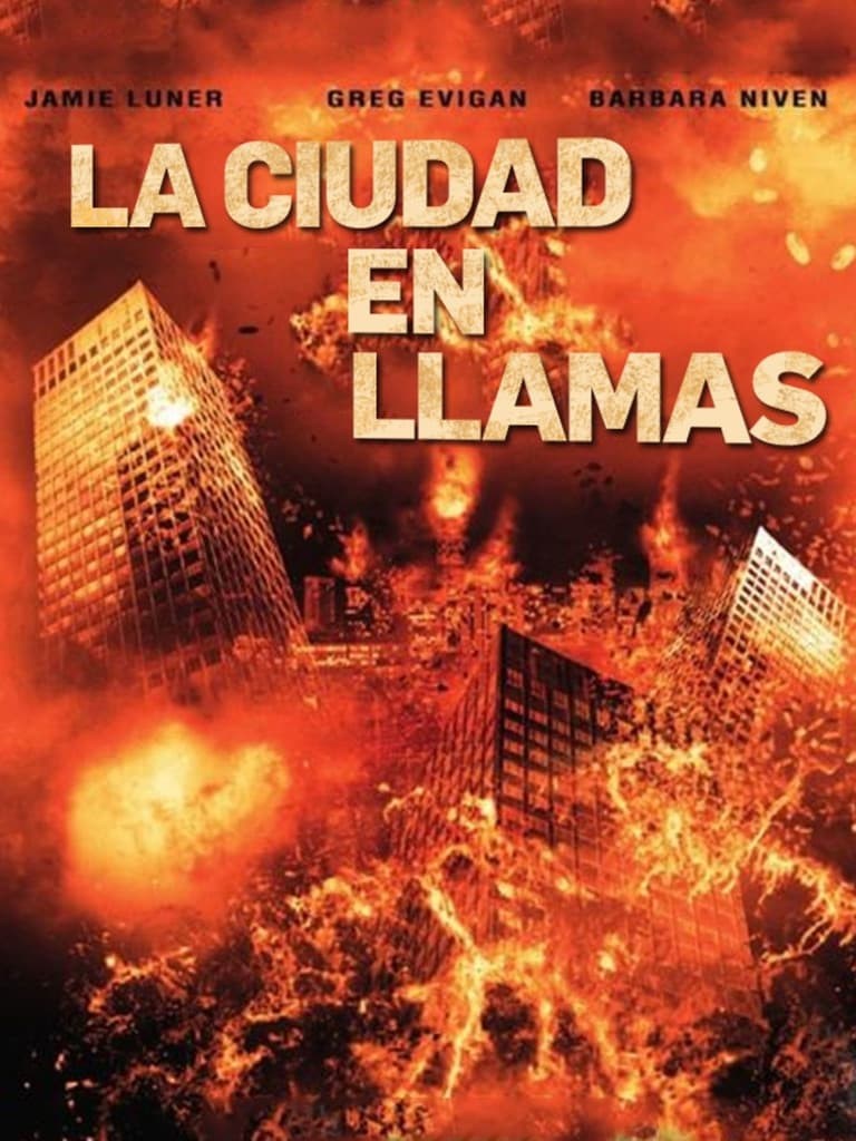 Poster de LA CIUDAD EN LLAMAS en español