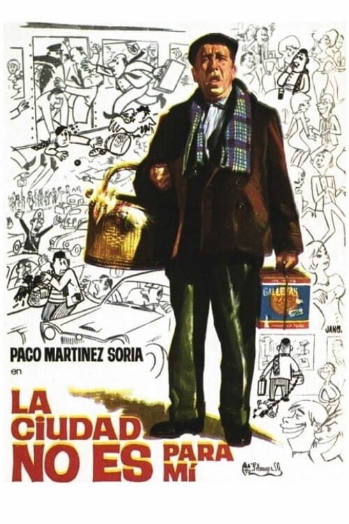 Poster de LA CIUDAD NO ES PARA MÍ