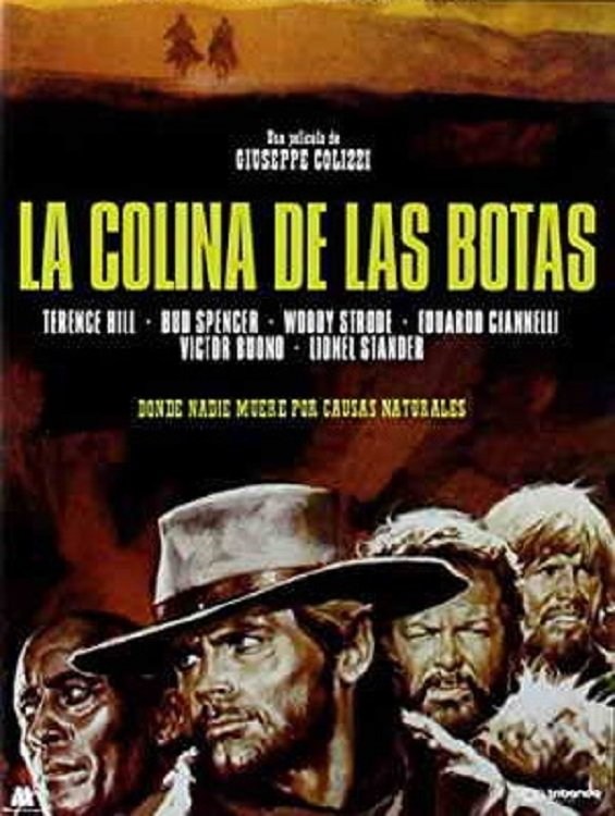 Poster de LA COLINA DE LAS BOTAS en español