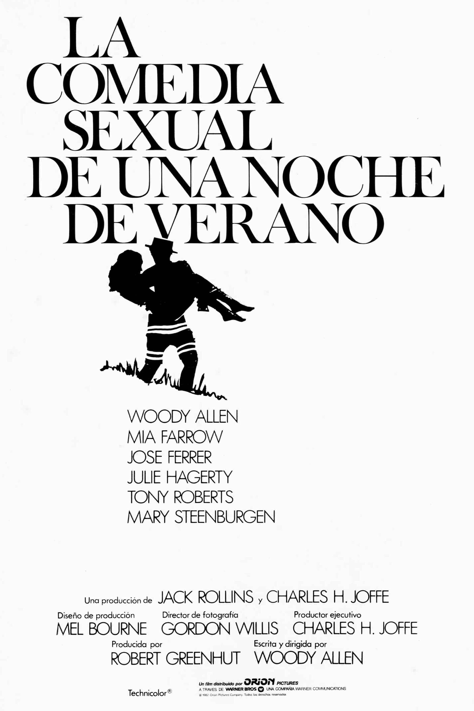Poster de LA COMEDIA SEXUAL DE UNA NOCHE DE VERANO en español