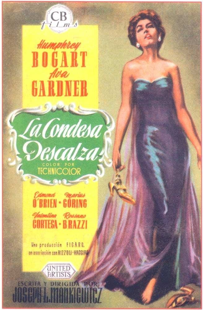Poster de LA CONDESA DESCALZA en español