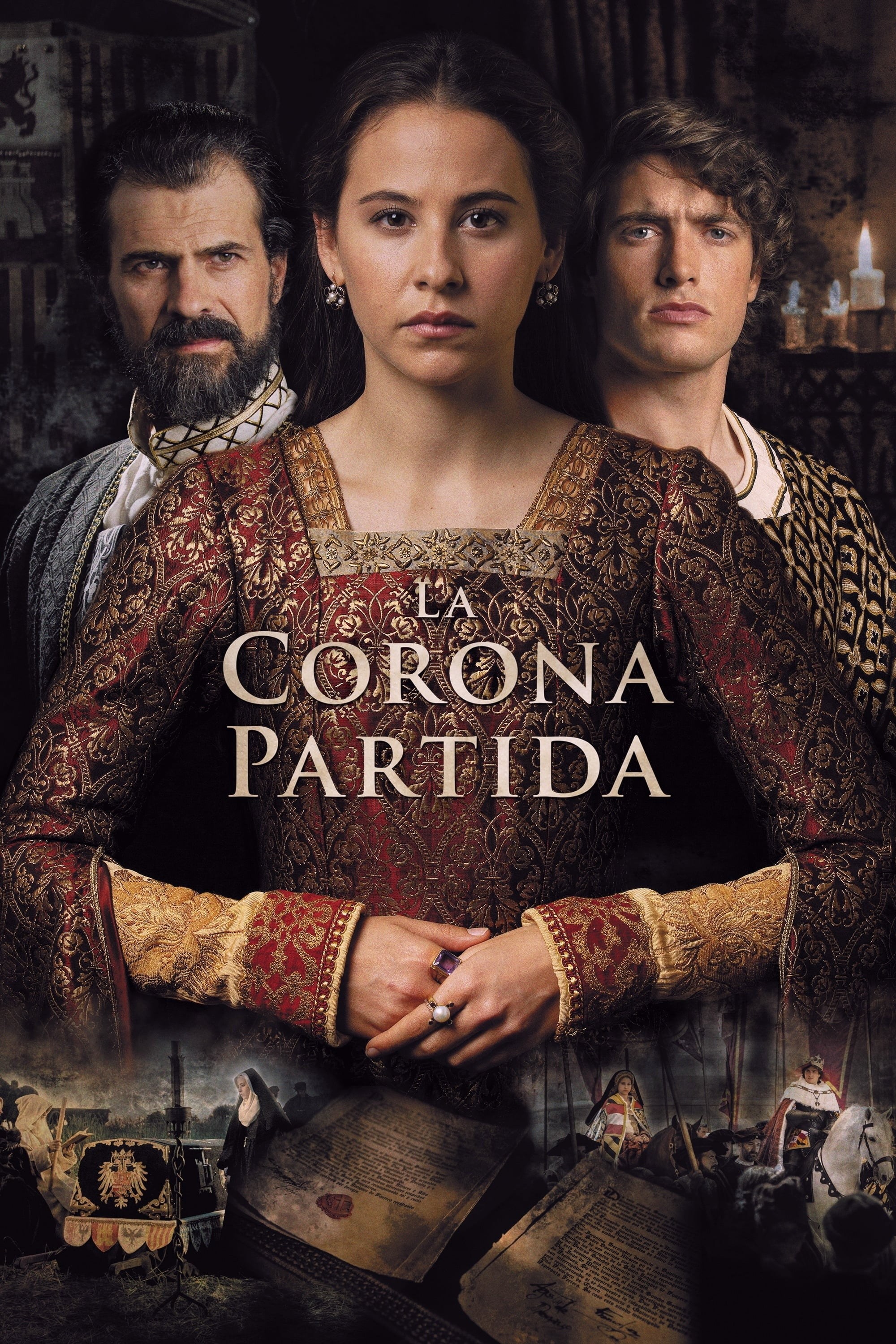 Poster de LA CORONA PARTIDA