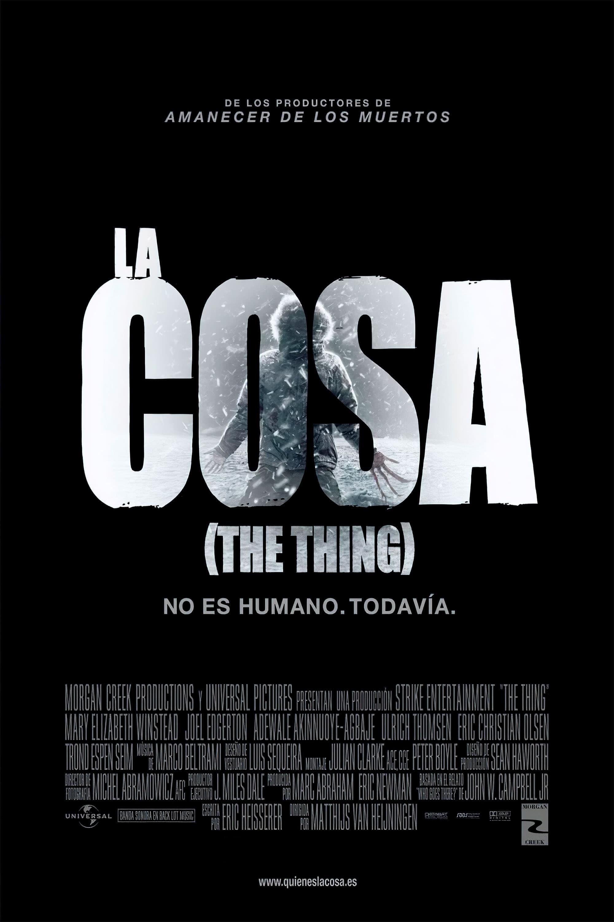 Poster de LA COSA (THE THING) en español