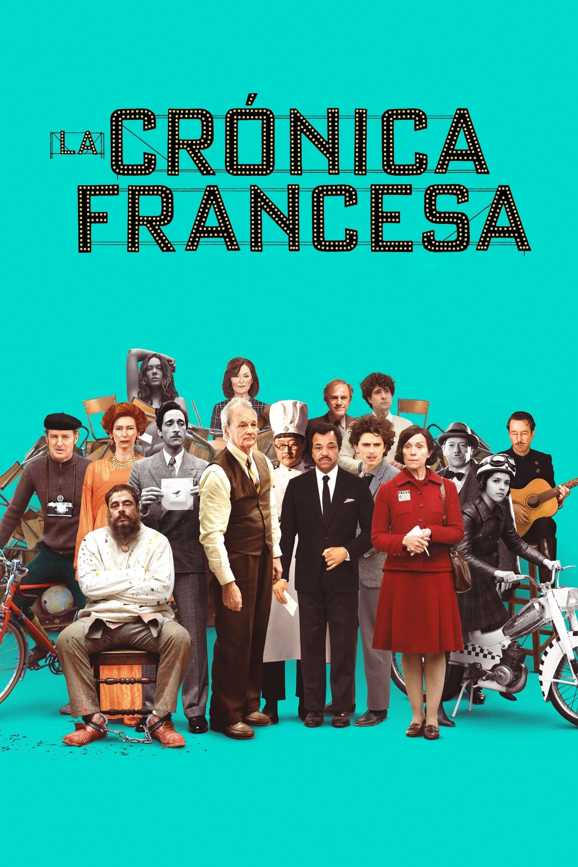 Poster de LA CRÓNICA FRANCESA en español