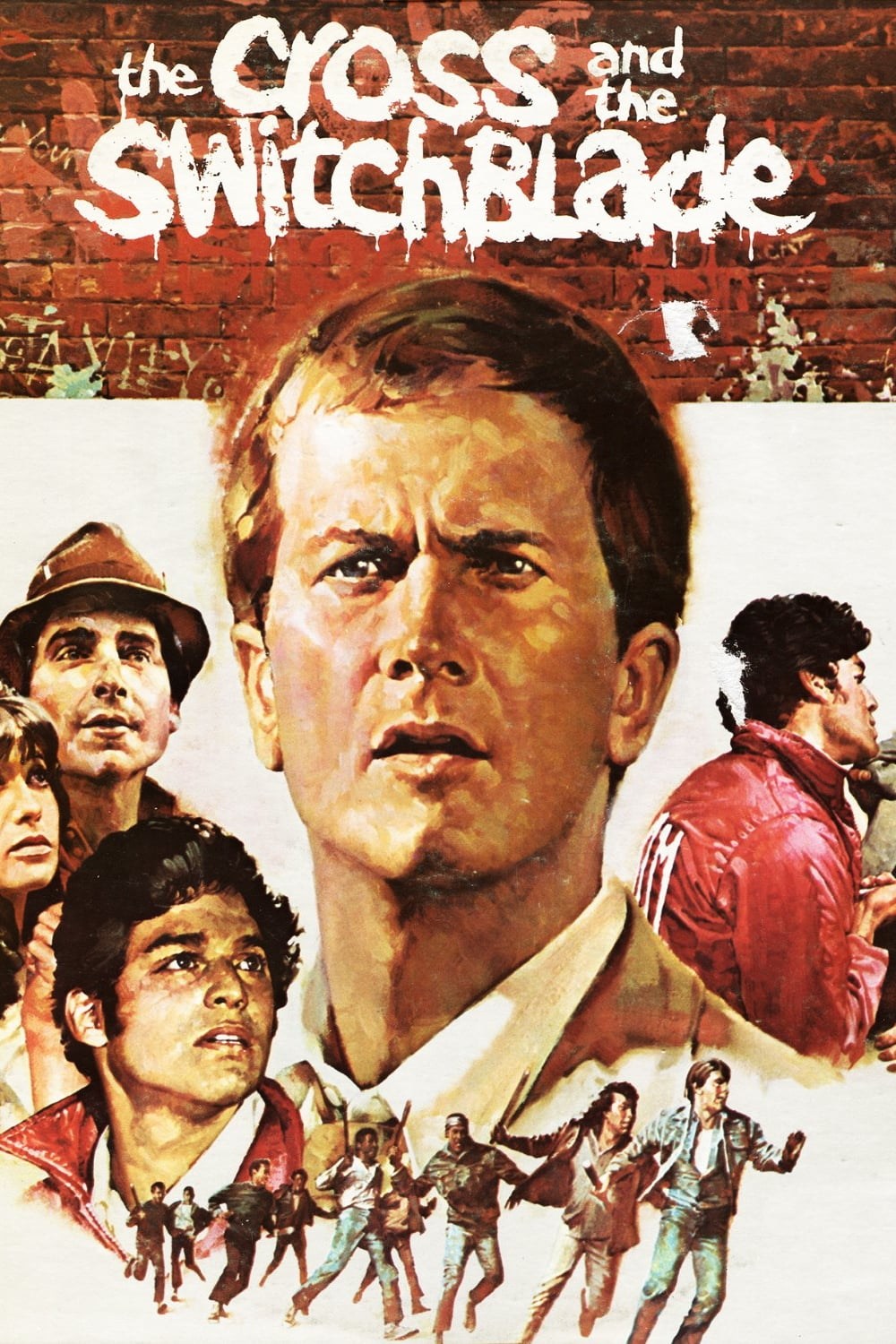 Poster de LA CRUZ Y EL PUÑAL en inglés