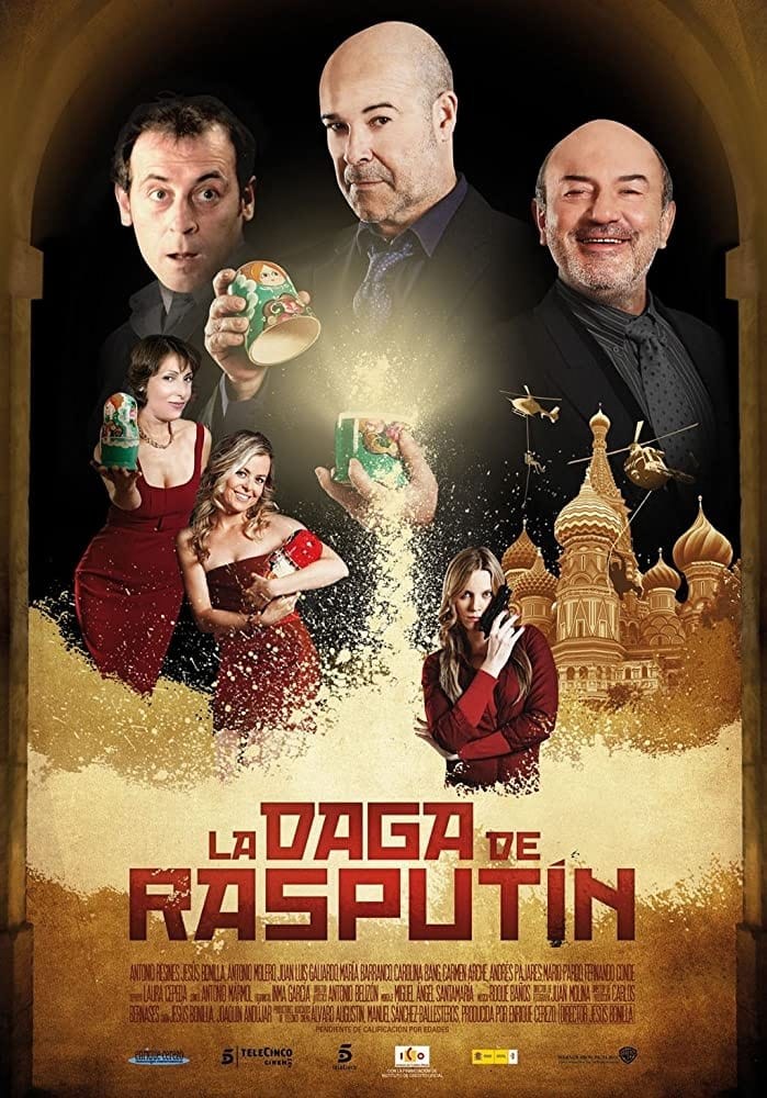 Poster de LA DAGA DE RASPUTÍN en español