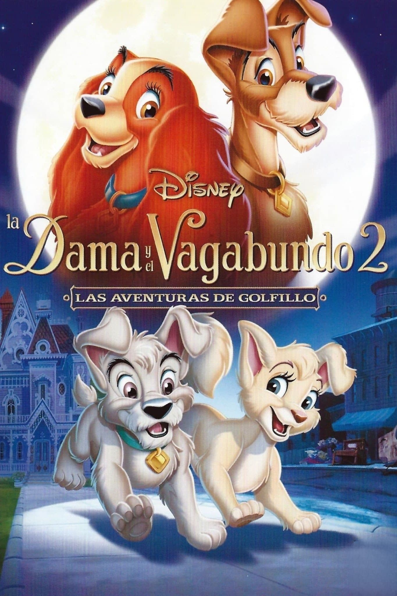 Poster de LA DAMA Y EL VAGABUNDO 2: LAS AVENTURAS DE GOLFILLO en español