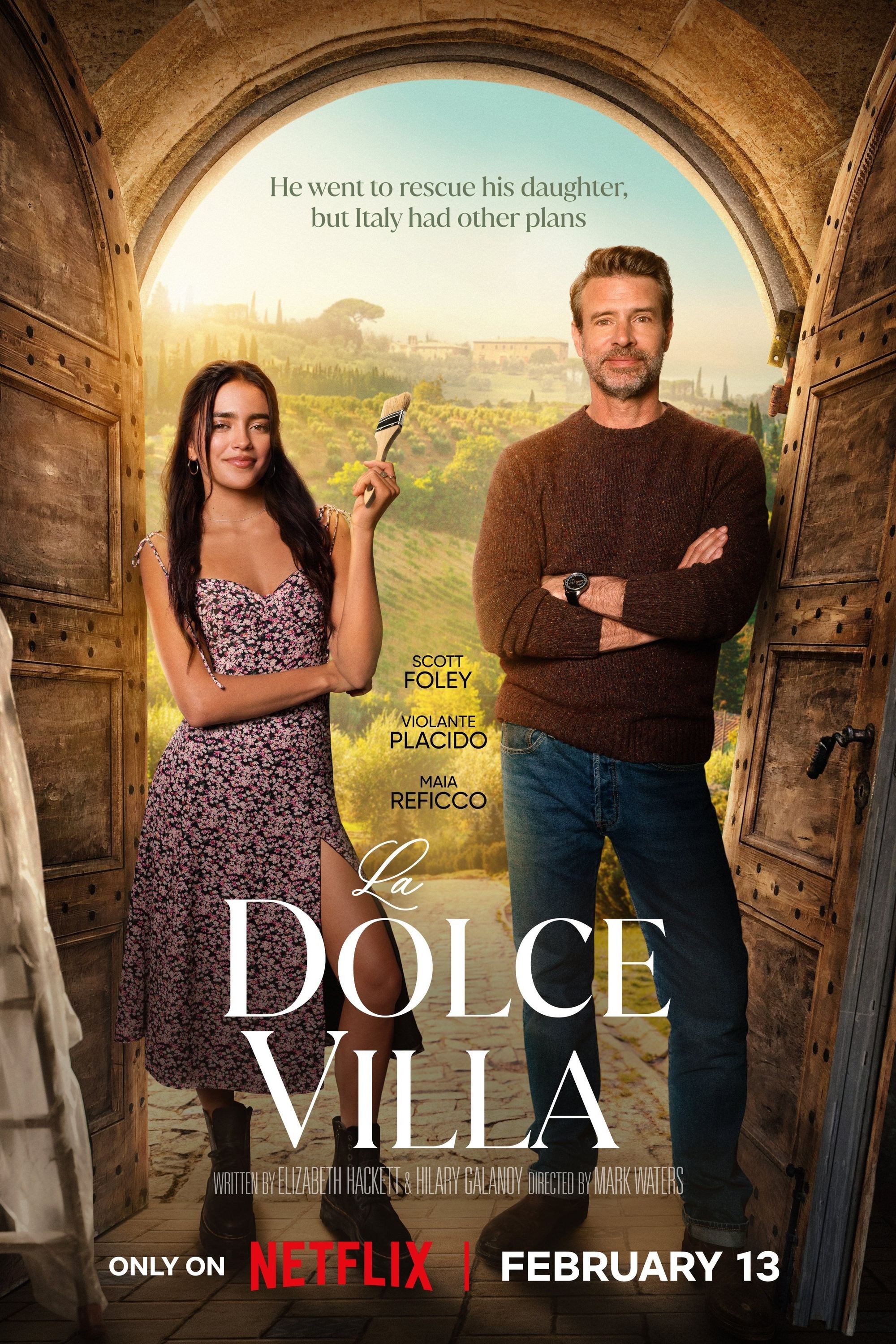 Poster de LA DOLCE VILLA en inglés