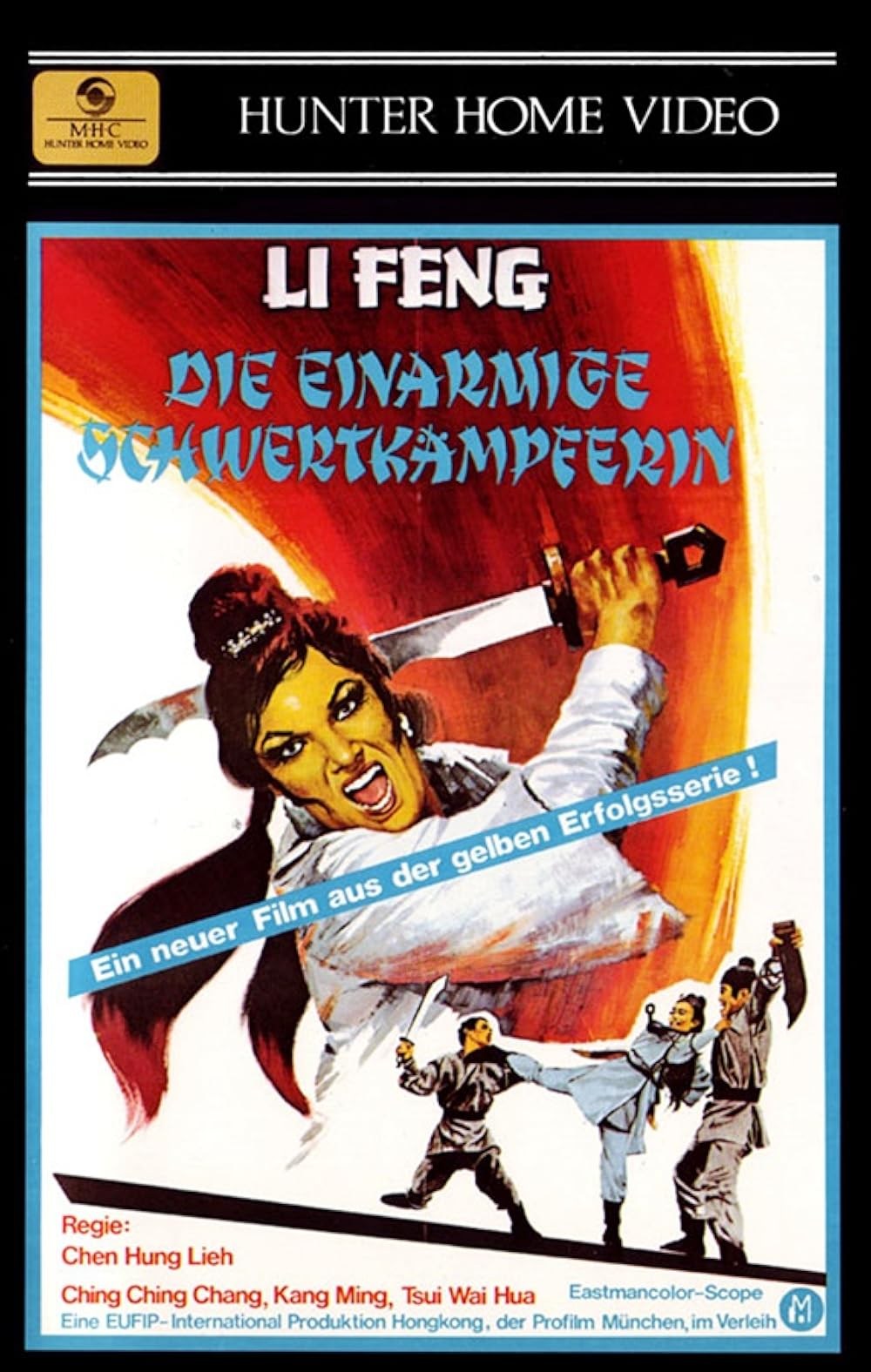 Poster de LA ESPADACHÍN MANCA CONTRA EL DRAGÓN NEGRO