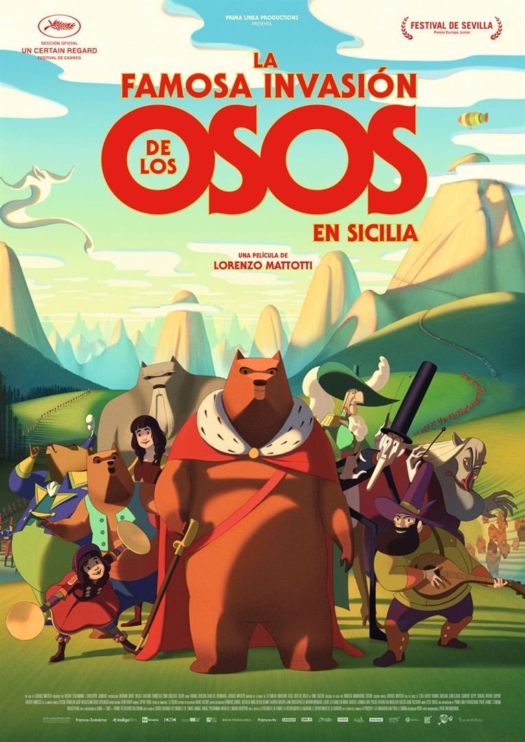 Poster de LA FAMOSA INVASIÓN DE LOS OSOS EN SICILIA en español