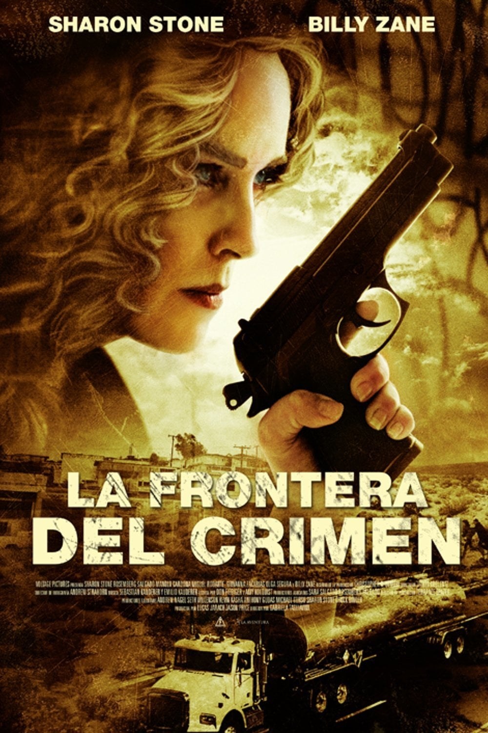 Poster de LA FRONTERA DEL CRIMEN en español