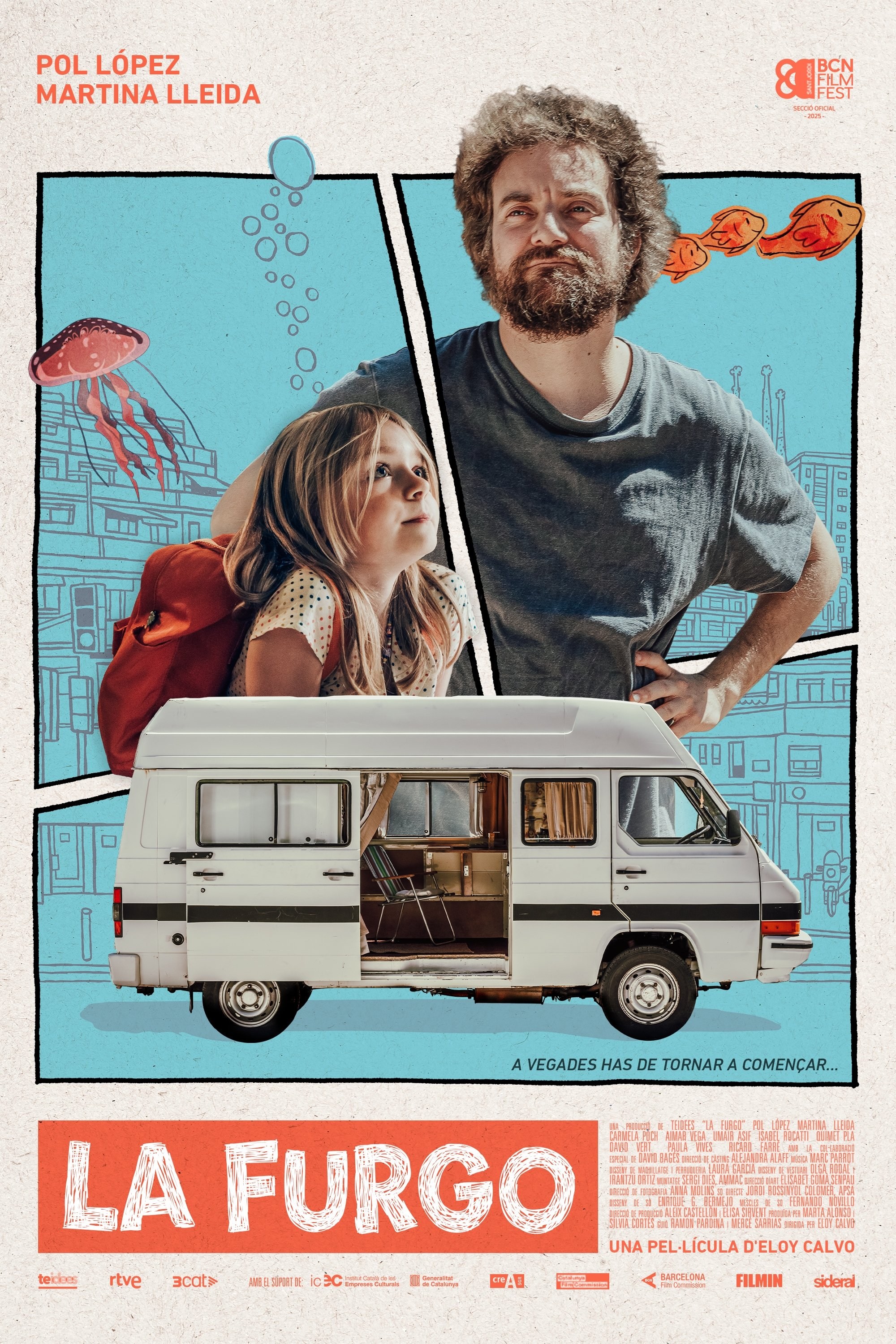 Poster de LA FURGO en inglés